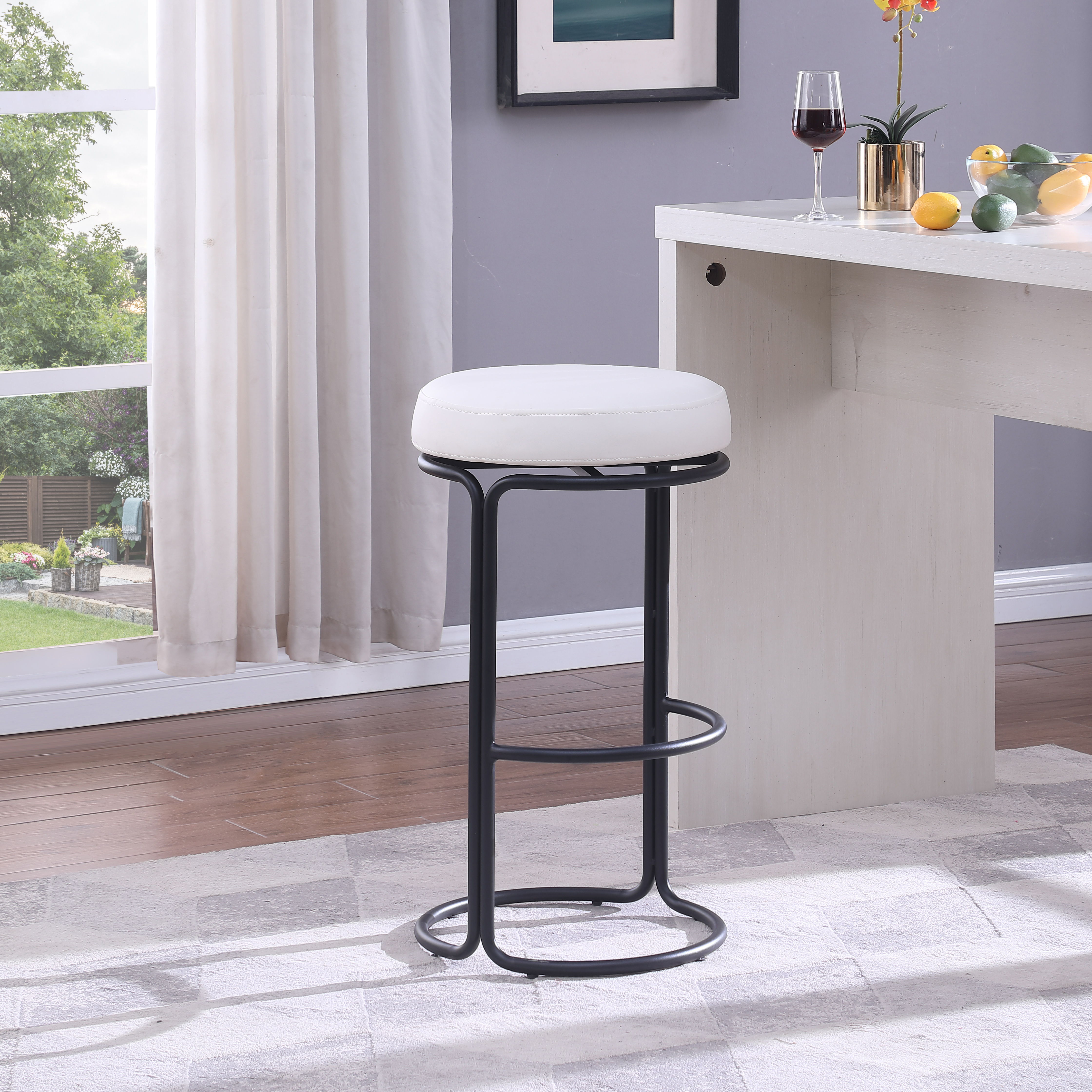 Madison - Bar Stool (Set of 2) - Cream