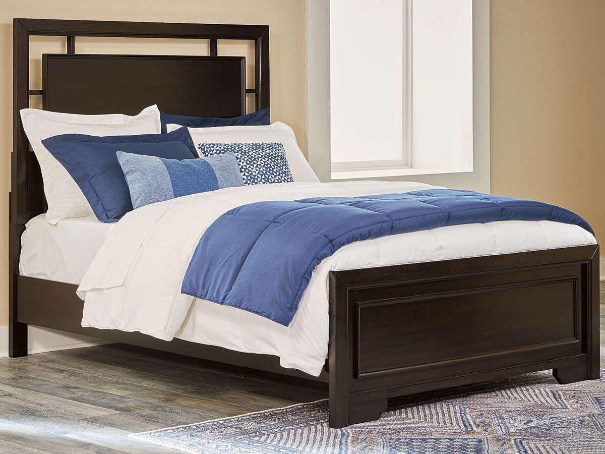 Ashley Furniture Covetown - Full Panel Bed - Dark Brown - Image 4