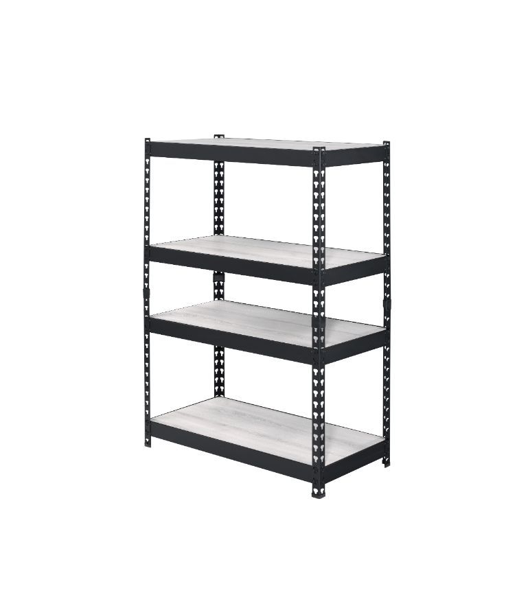 Decmus - 48" Bookshelf - Natural & Black, beige, view 2
