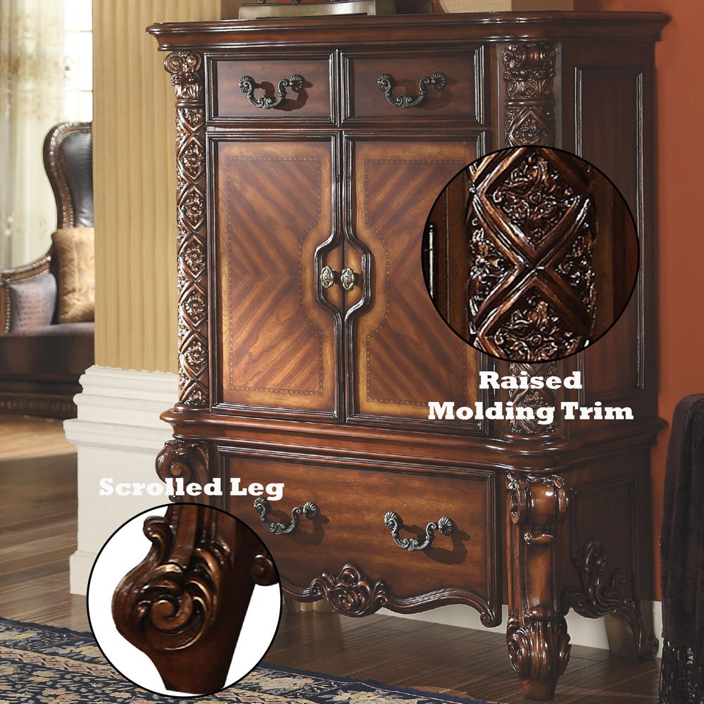 Vendome - Chest - Cherry, dark brown, view 4