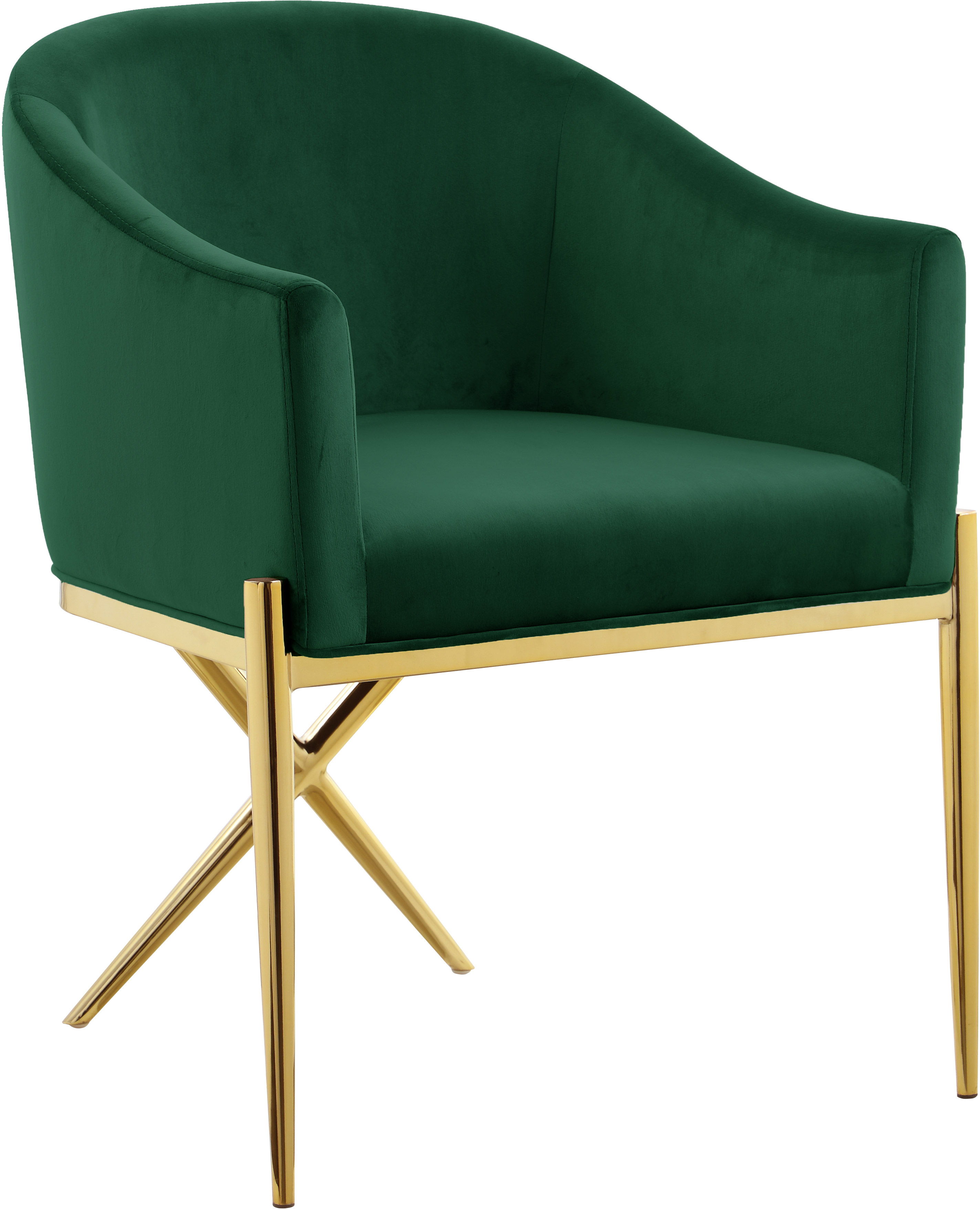 Xavier - Dining Chair - Green