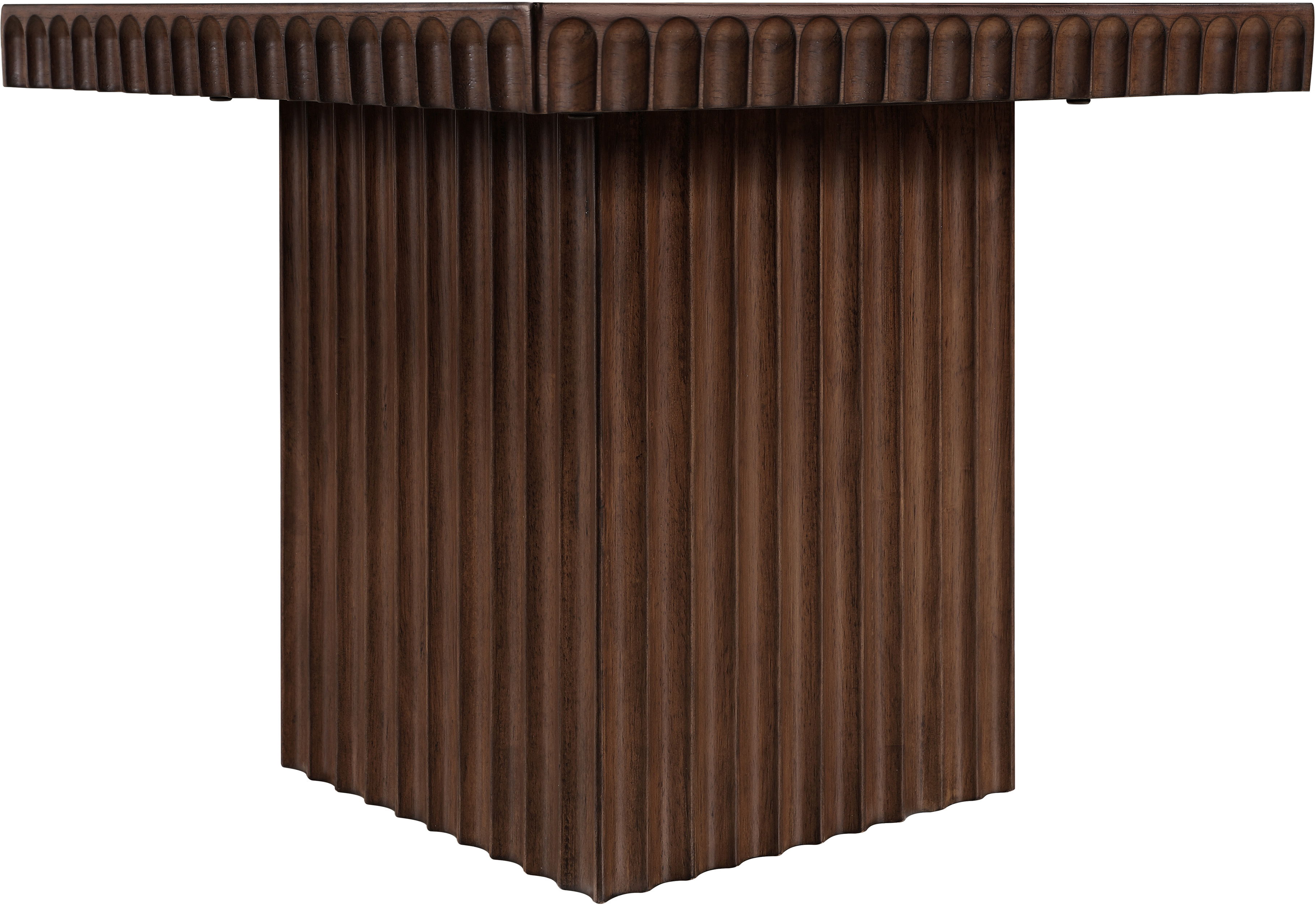 Spencer - 18" Oak Veneer Coffee Table - Brown