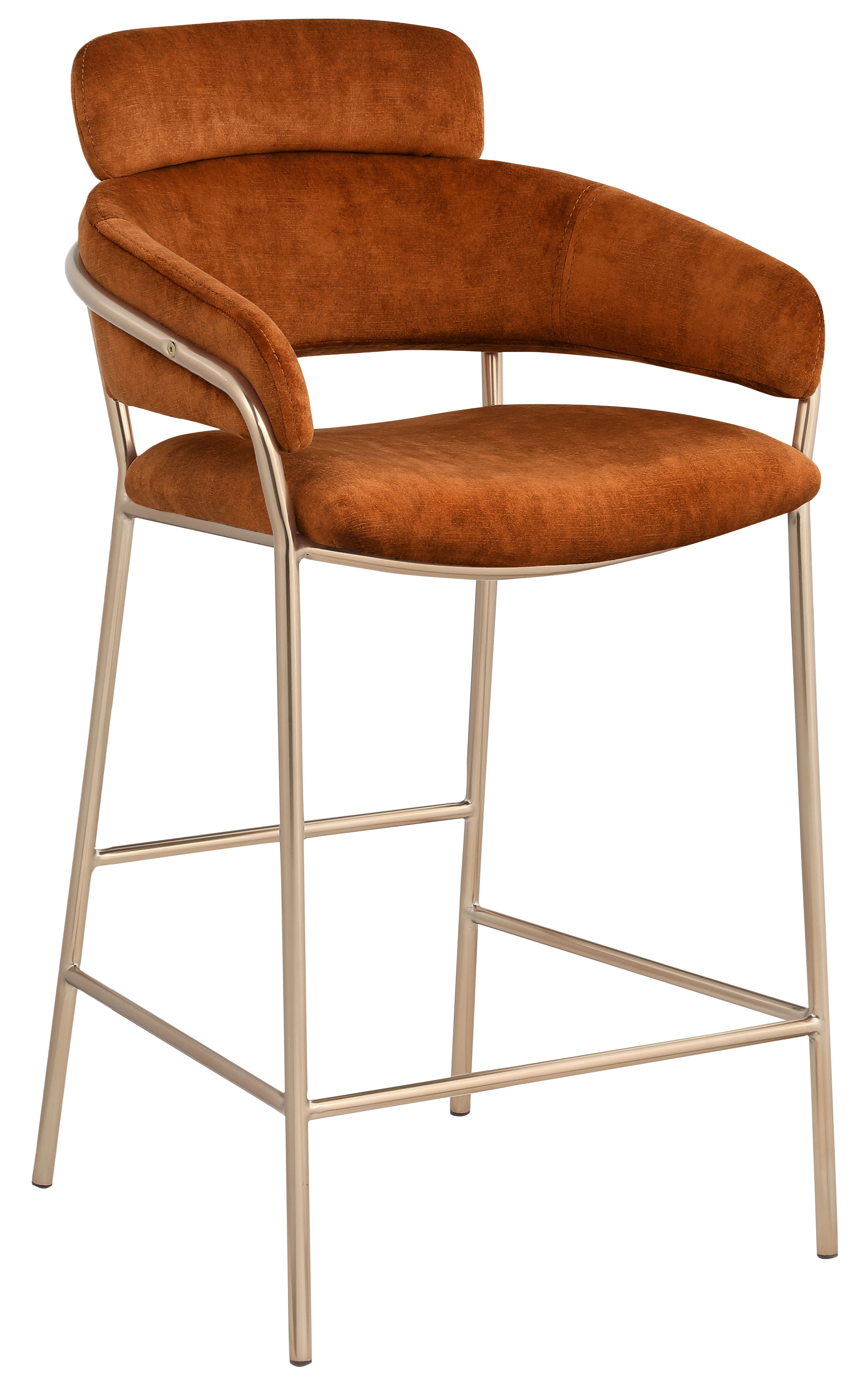 Yara - Counter Stool - Cognac
