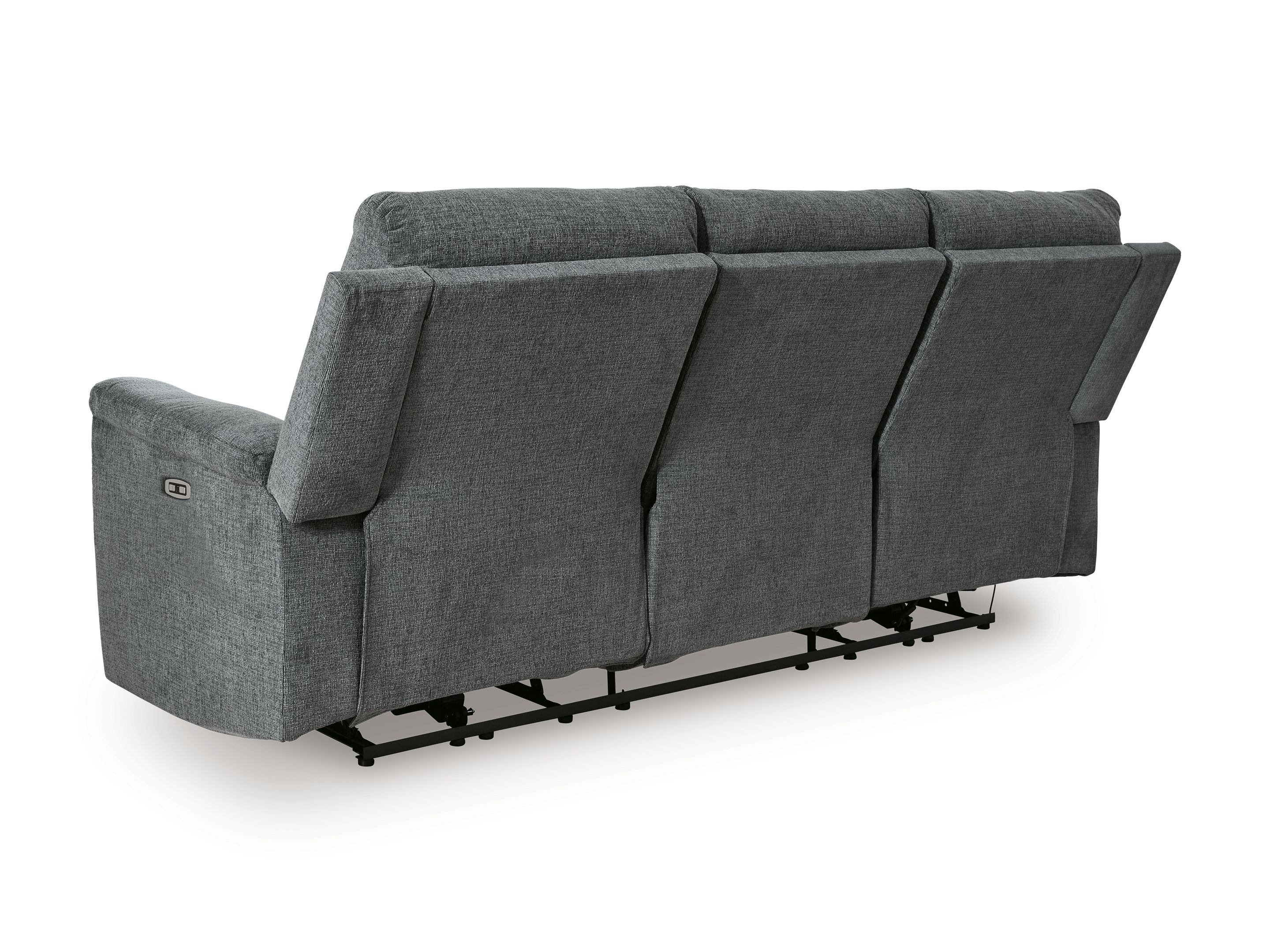 Ashley Furniture Barnsana - Power Reclining Sofa - Gravel - Image 7
