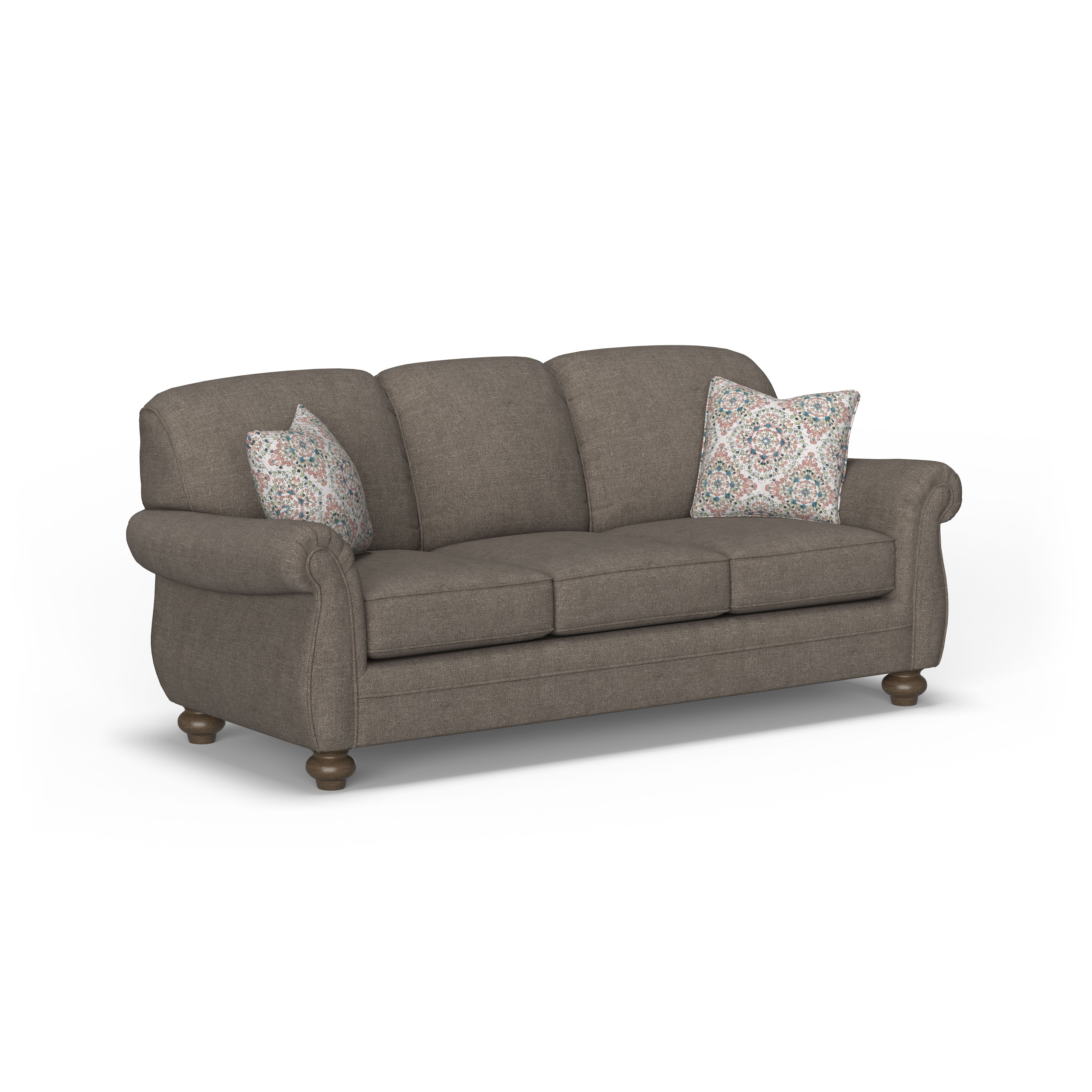 Winston - Fabric Sofa, dark gray
