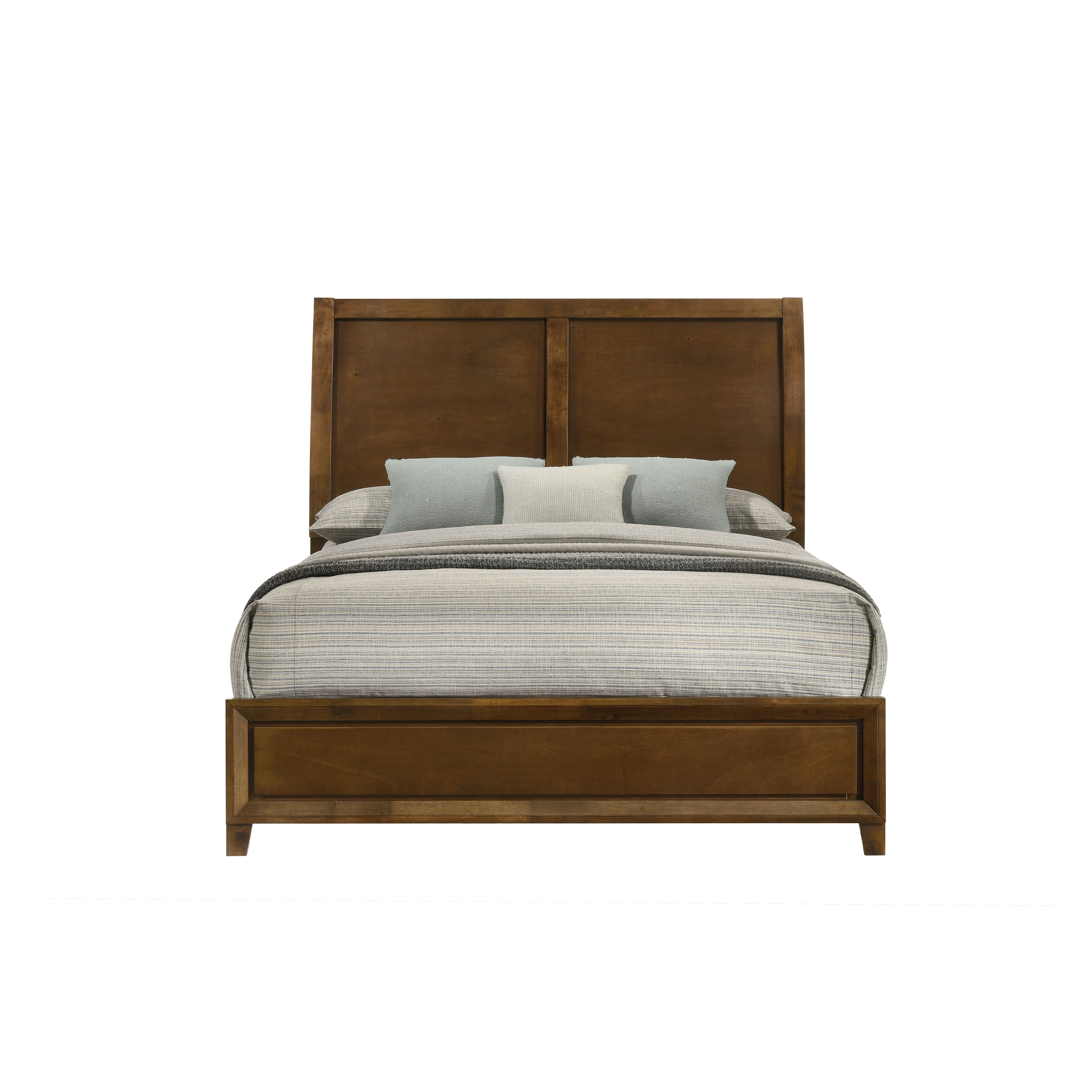 Ballard - 5/0 Queen Bed - Light Brown
