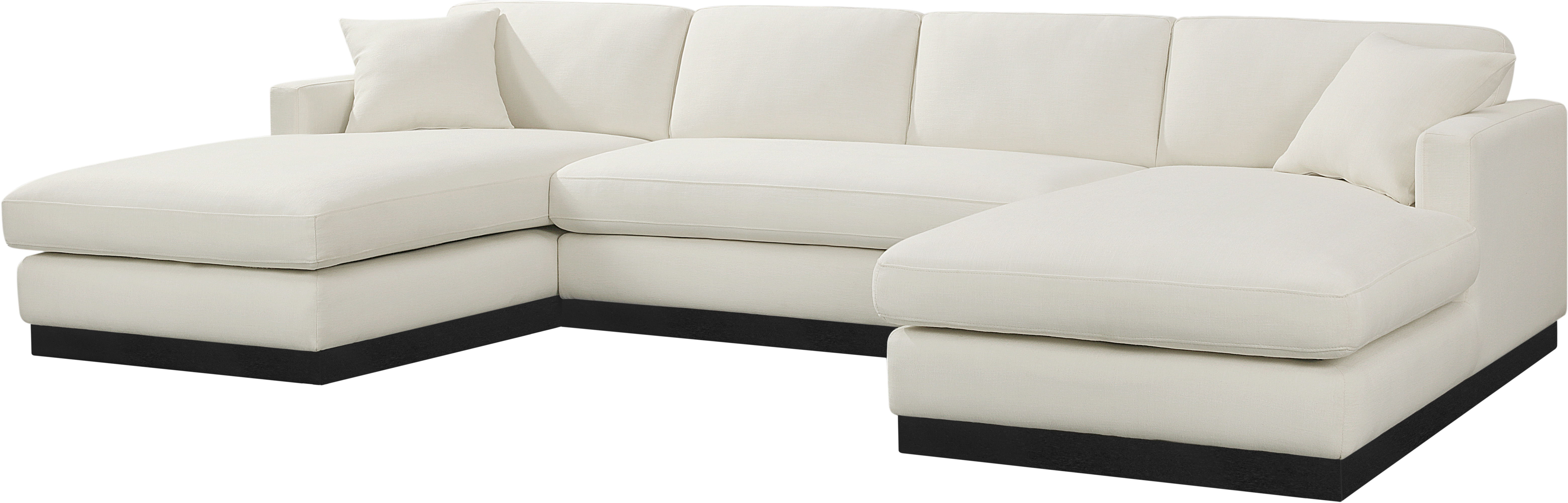 Johanna - 3 Piece Sectional - Cream