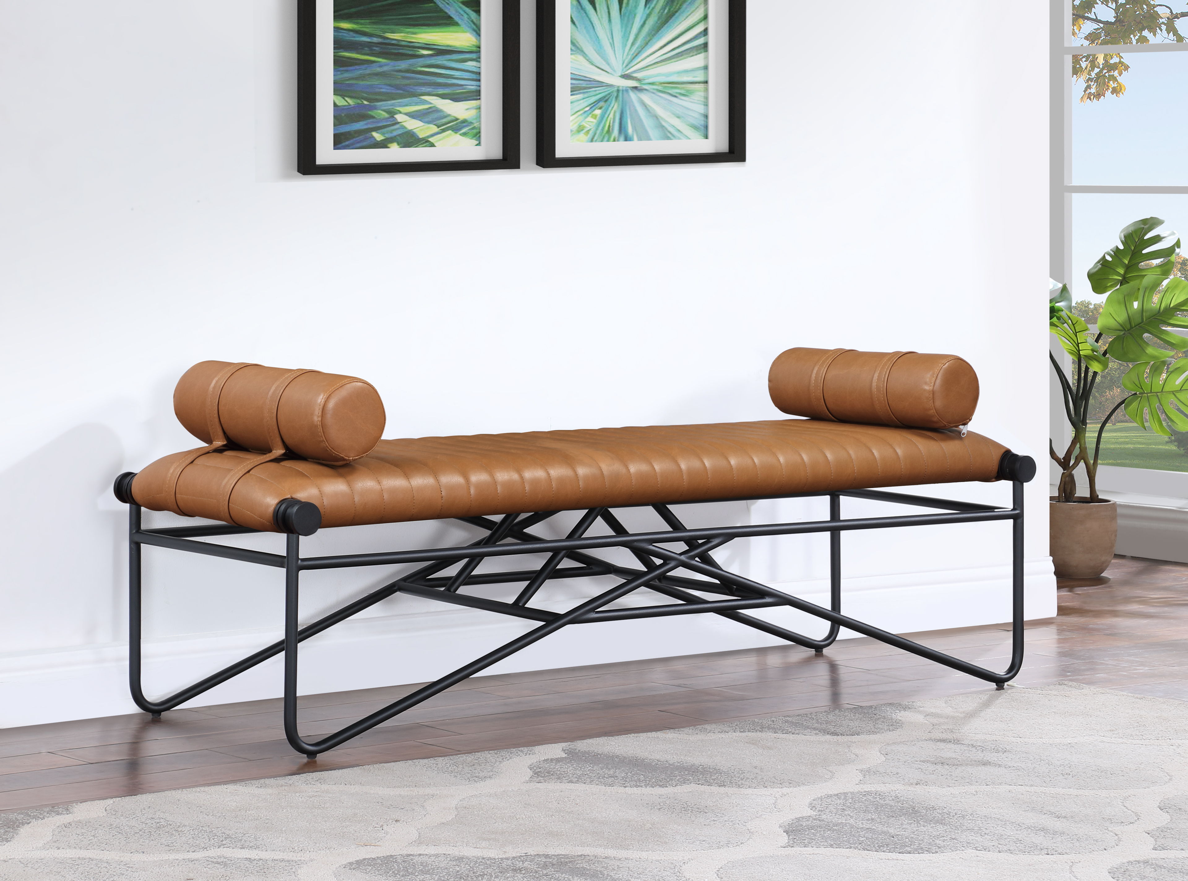 Gatsby - Bench - Cognac