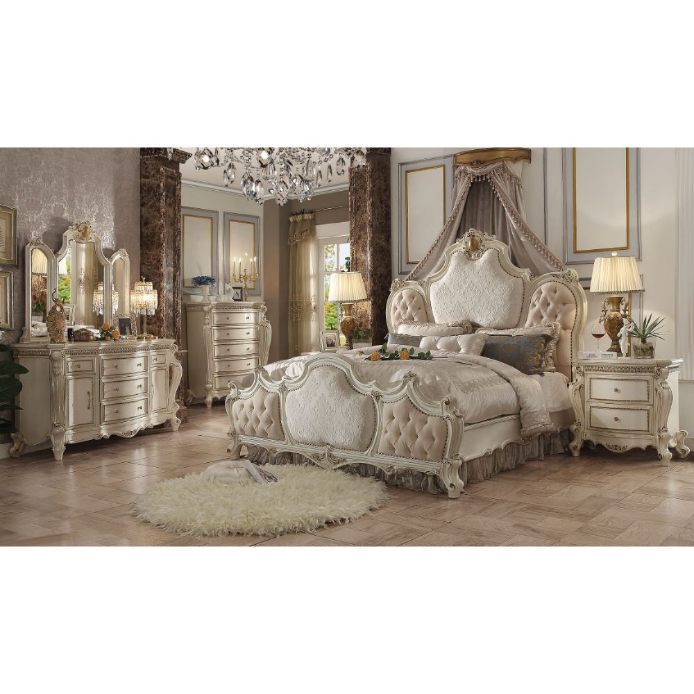 Picardy - Chest - Antique Pearl, white
