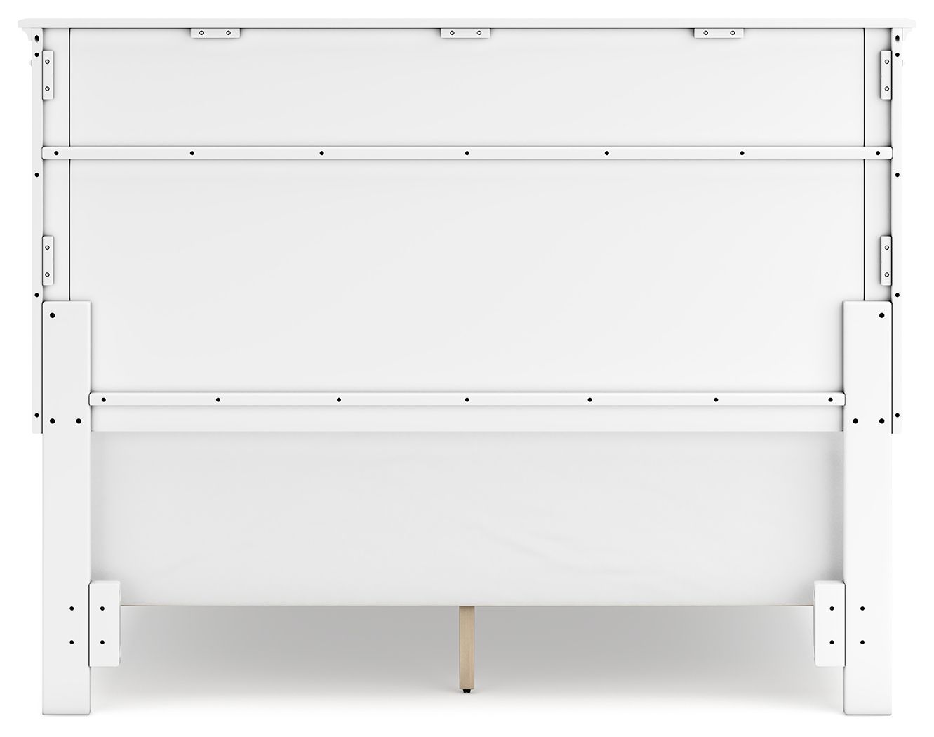 Ashley Furniture Fortman - Queen Panel Bed - White - Image 6