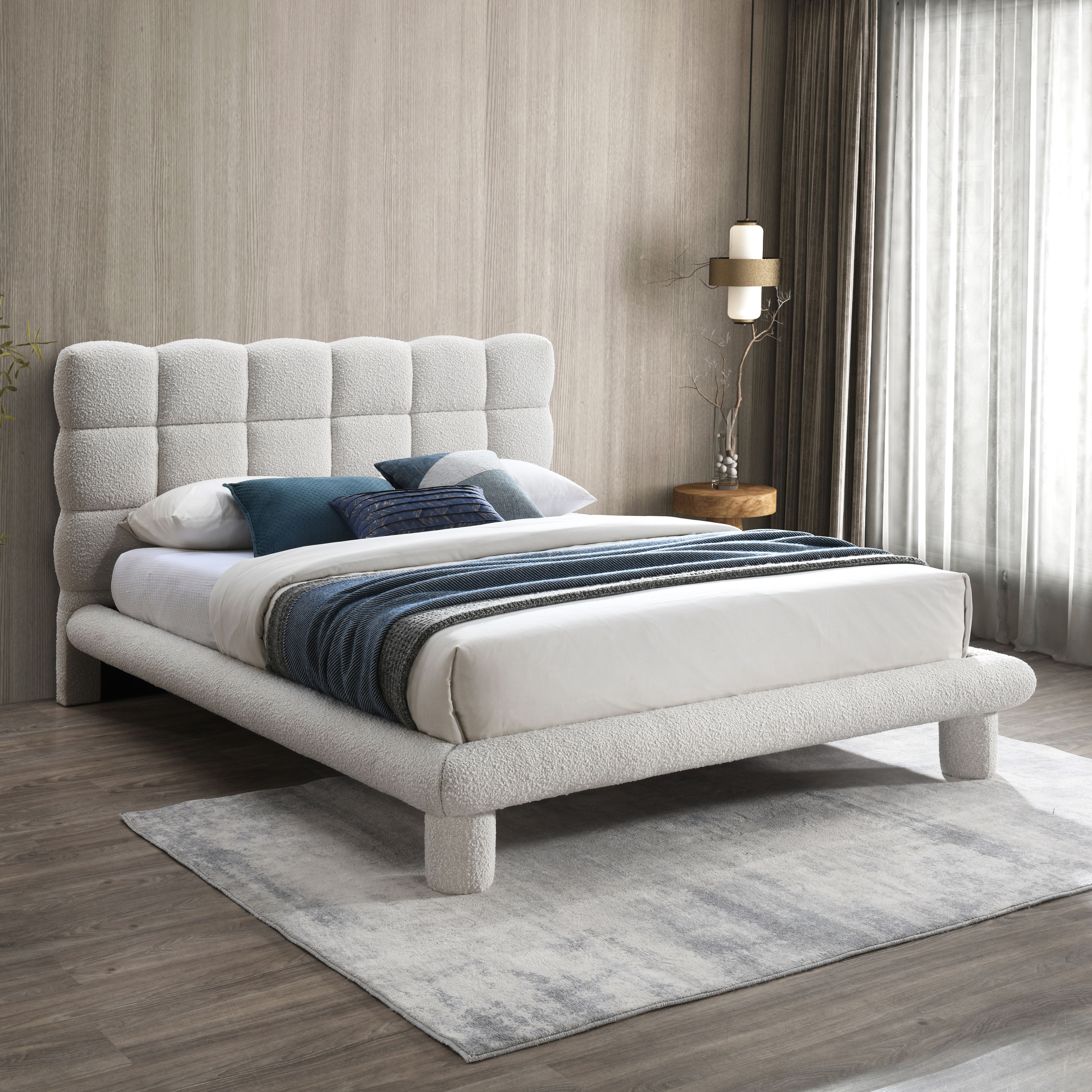 Deco - Queen Bed - Cream