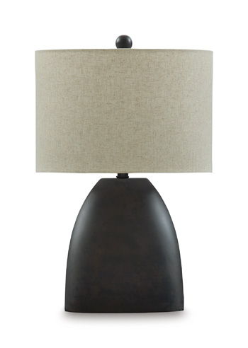 Sethmore – Terracotta Table Lamp – Antique Black