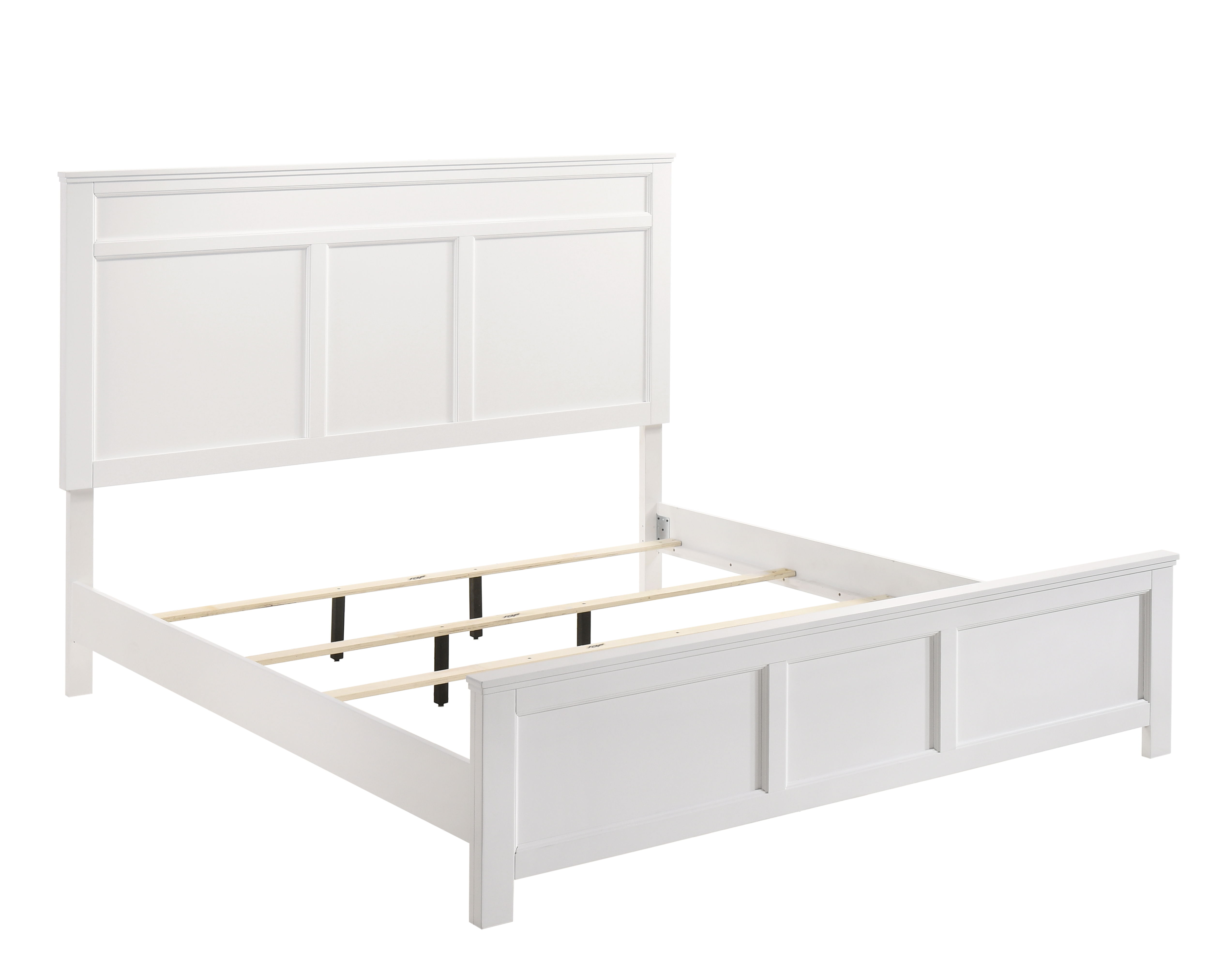 Andover - 6/6 King Bed - White