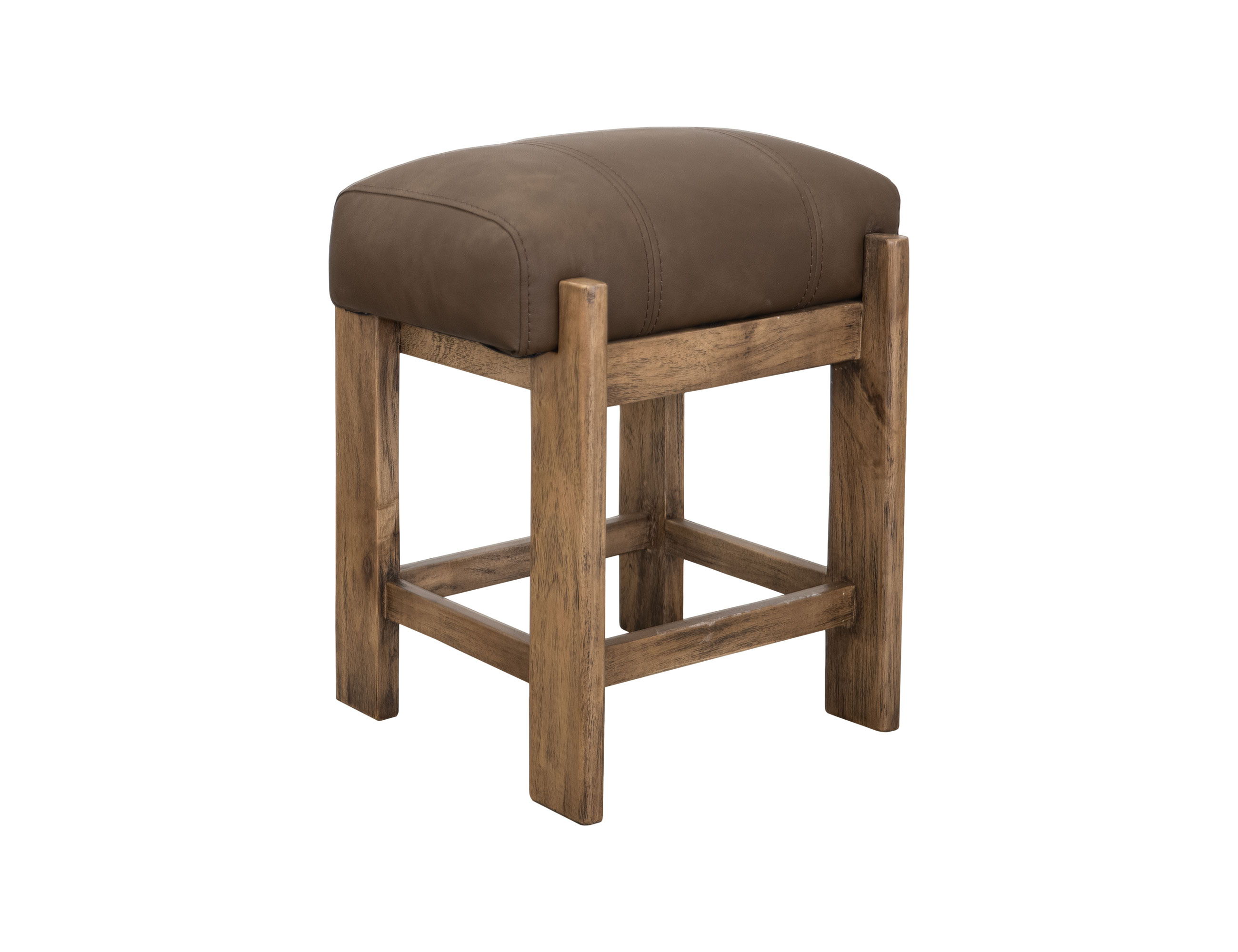 International Furniture Direct Balam - Stool - Brown