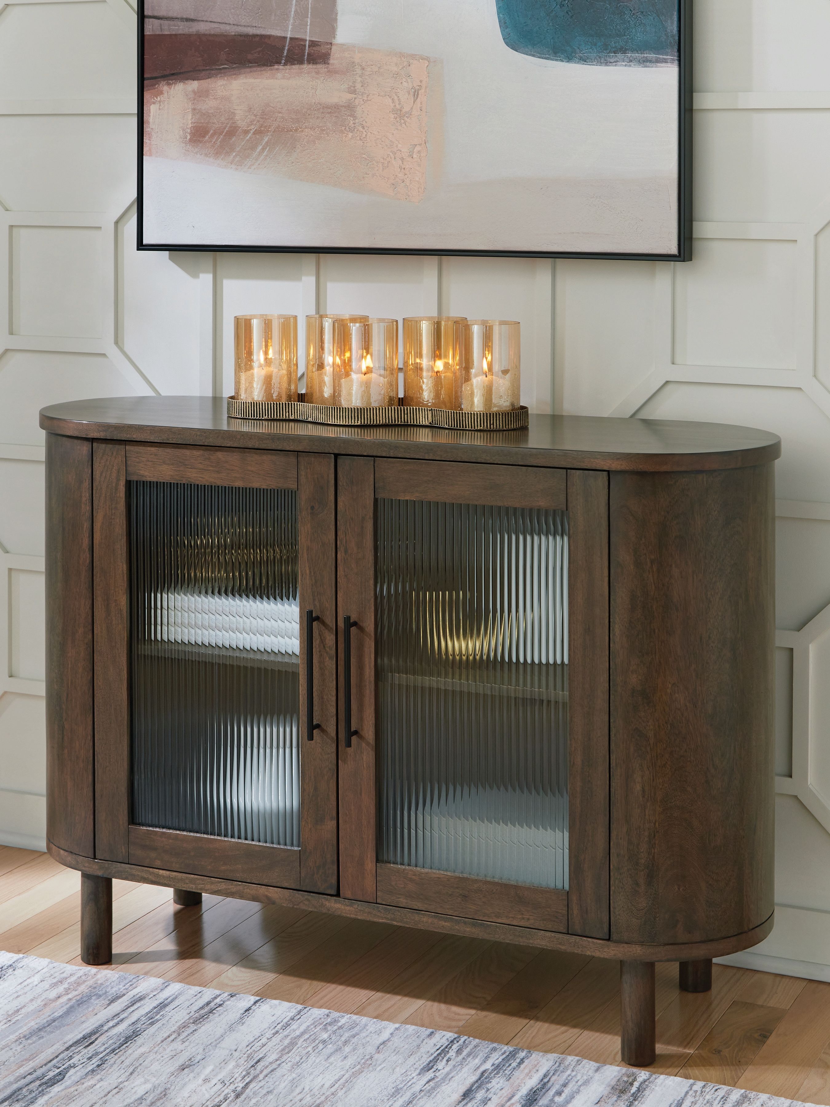 Ashley Furniture Mayridge - Accent Cabinet - Medium Brown - Image 2