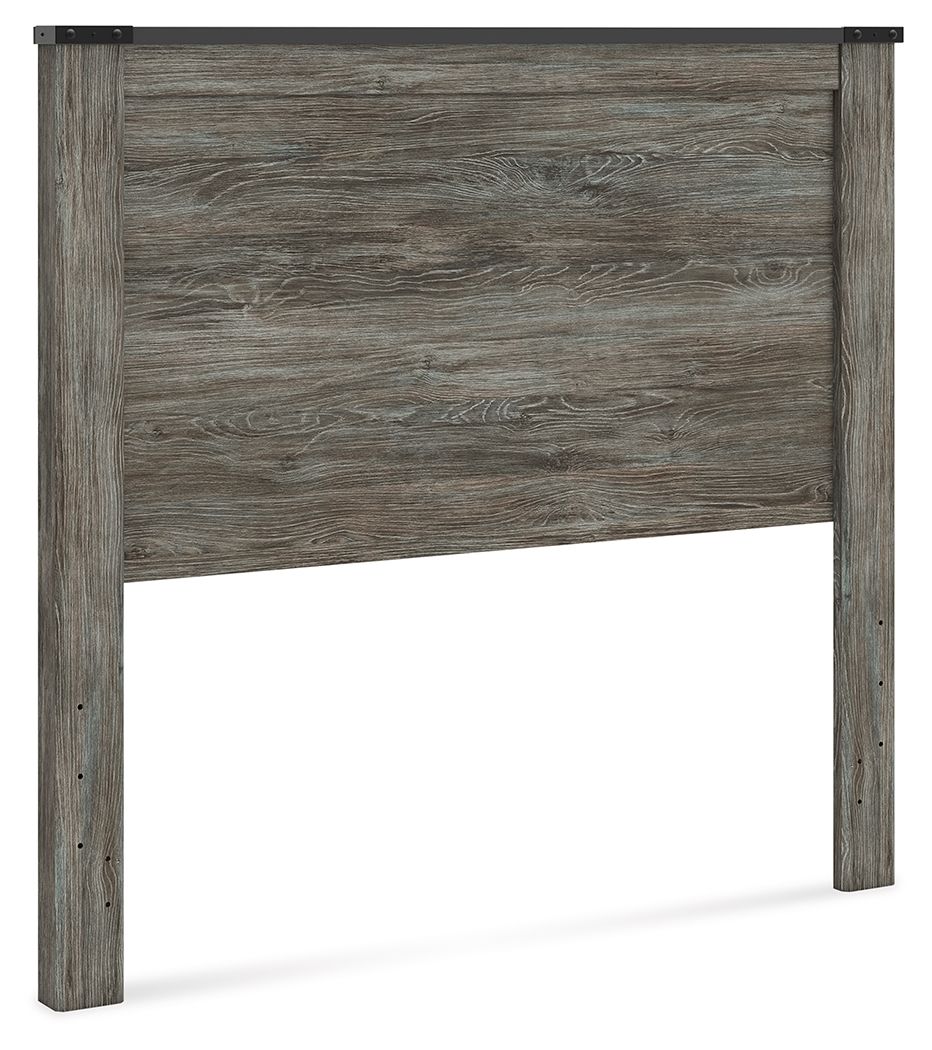 Frandern – Full Panel Headboard – Gray
