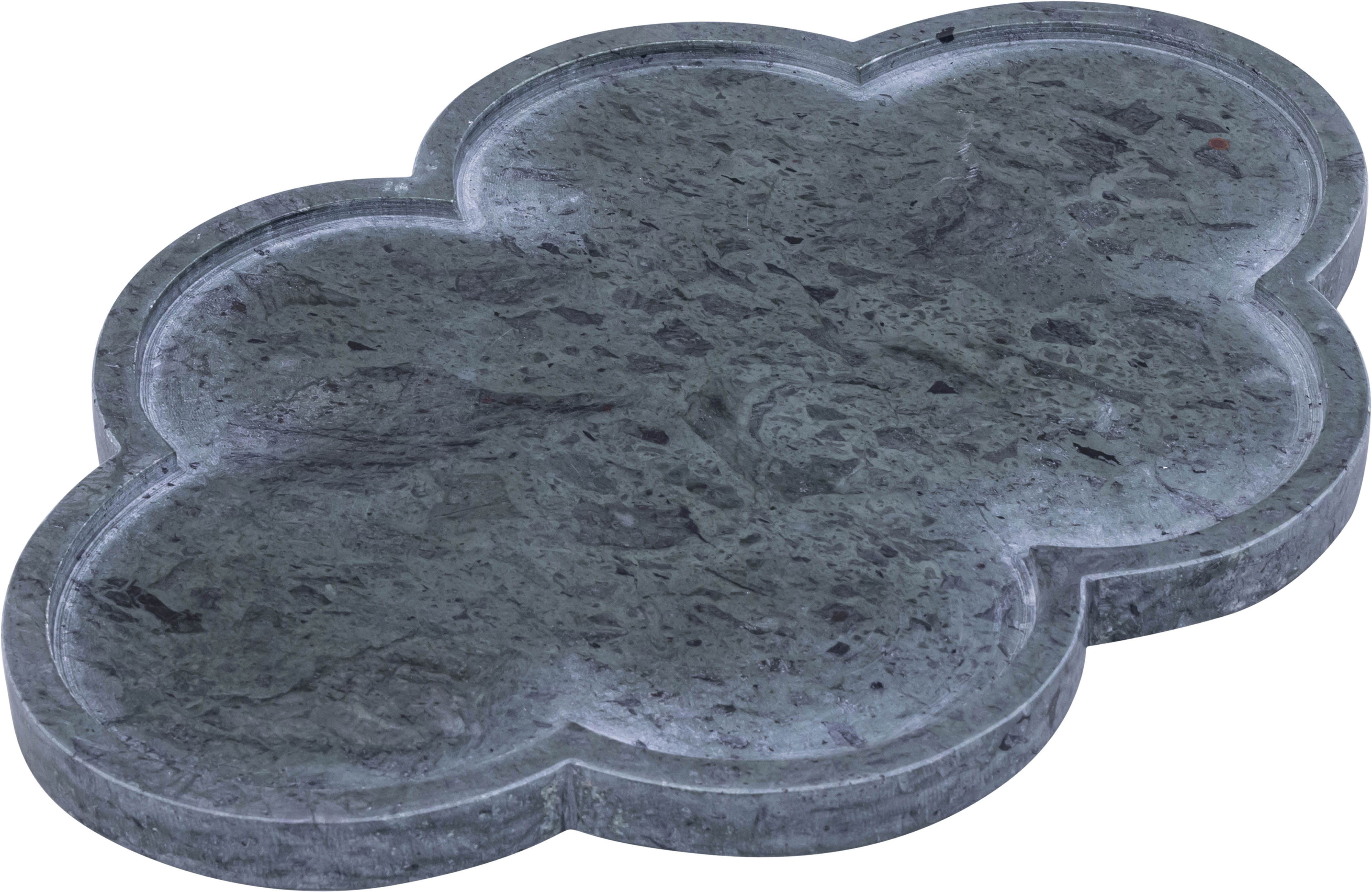 Rimini - Marble Clover Shaped Tray - Green