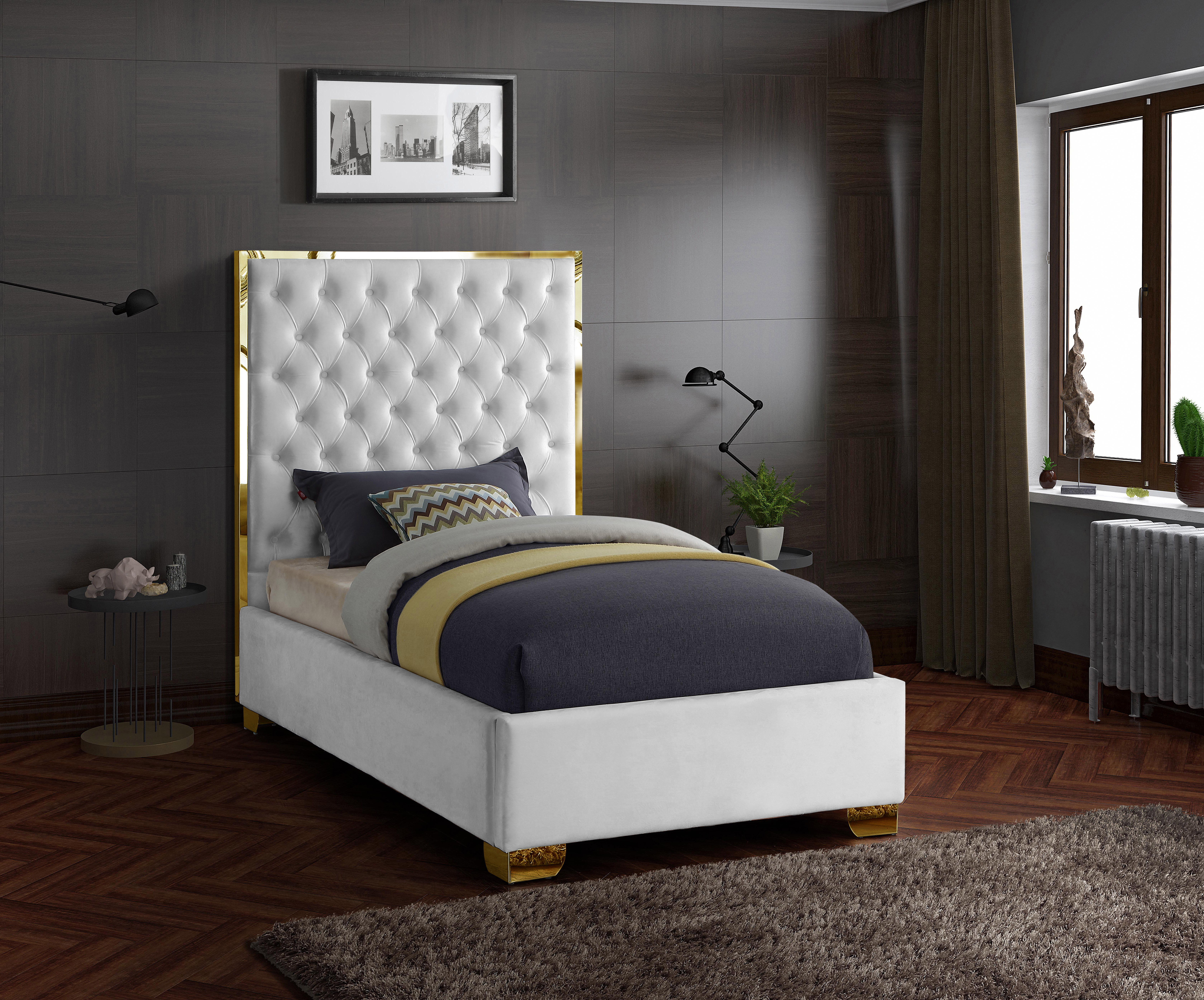 Lana - Twin Bed - White