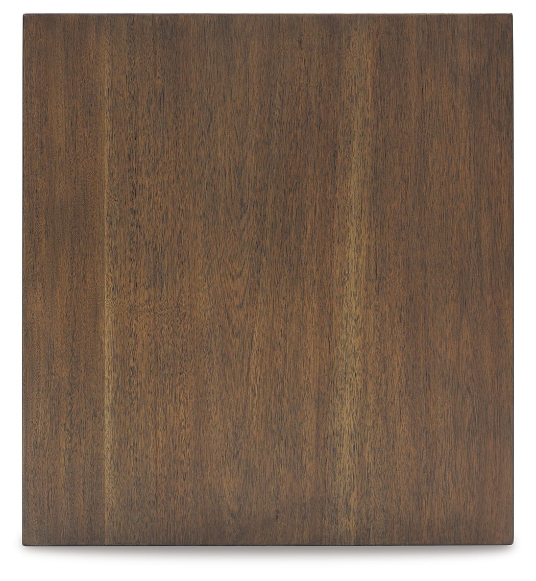 Ashley Furniture Moriville - Rectangular End Table - Grayish Brown - Image 7