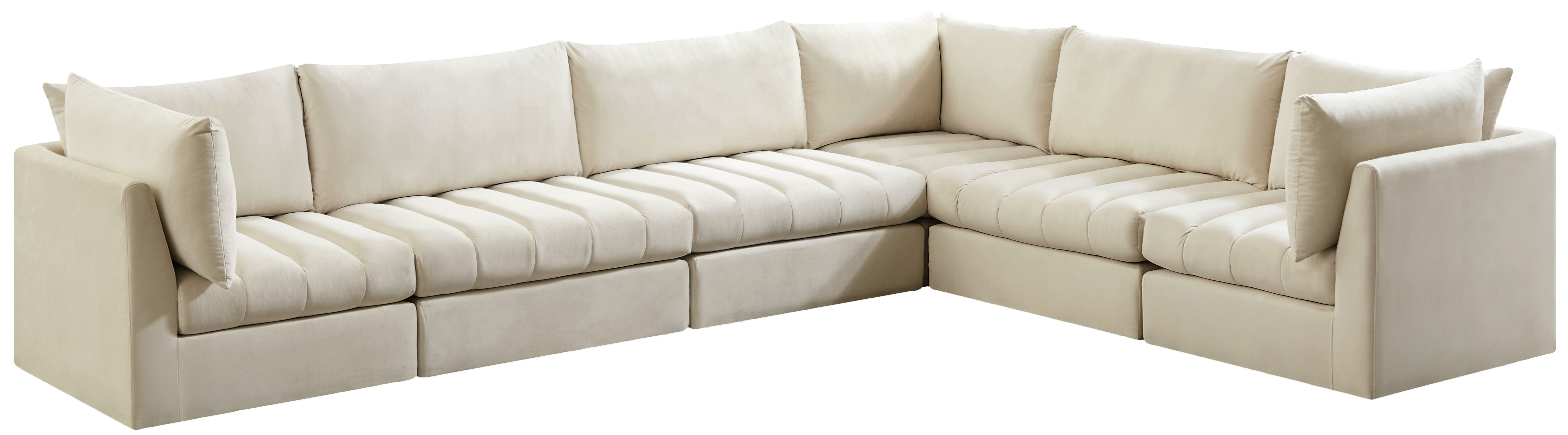 Jacob - Modular Sectional 6 Piece - Cream