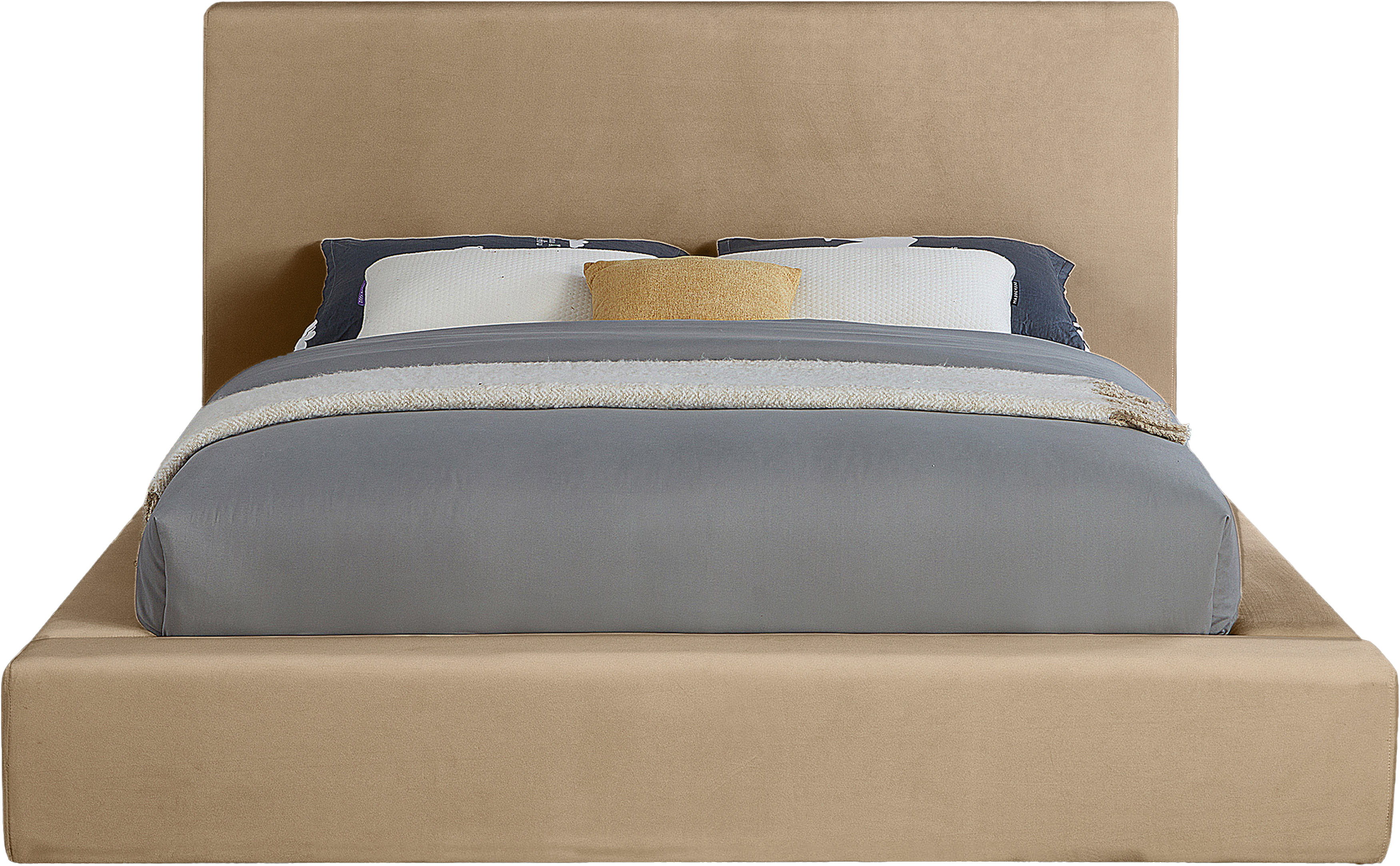 Dorian - Queen Bed - Beige