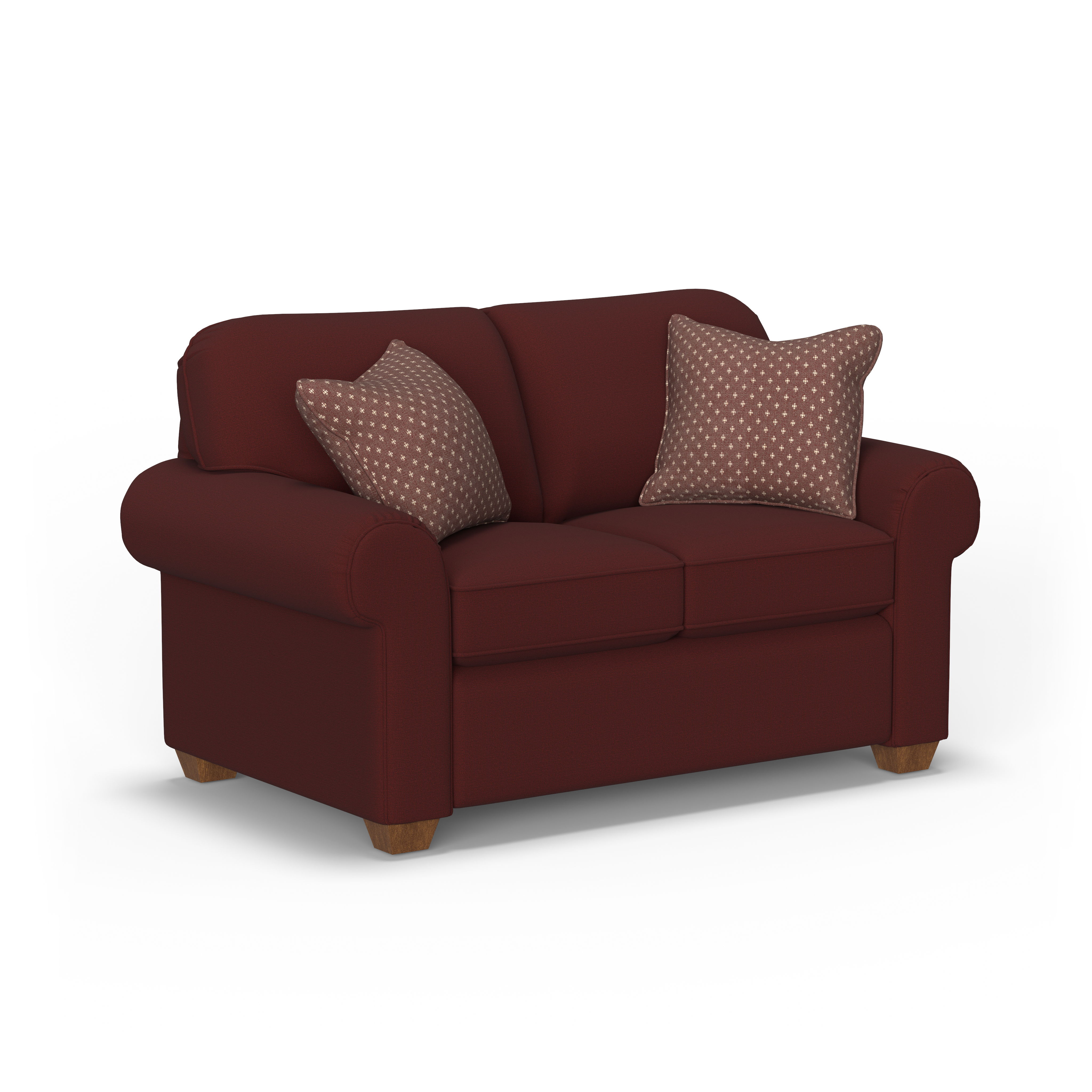 Thornton - Fabric Loveseat, gray, view 4