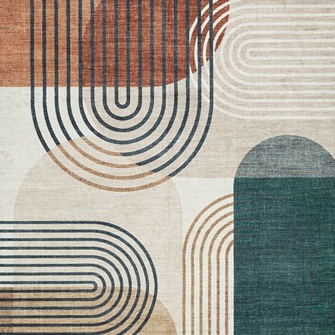Ashley Furniture Farrendale - 5' x 7' Washable Rug - Multi - Image 5