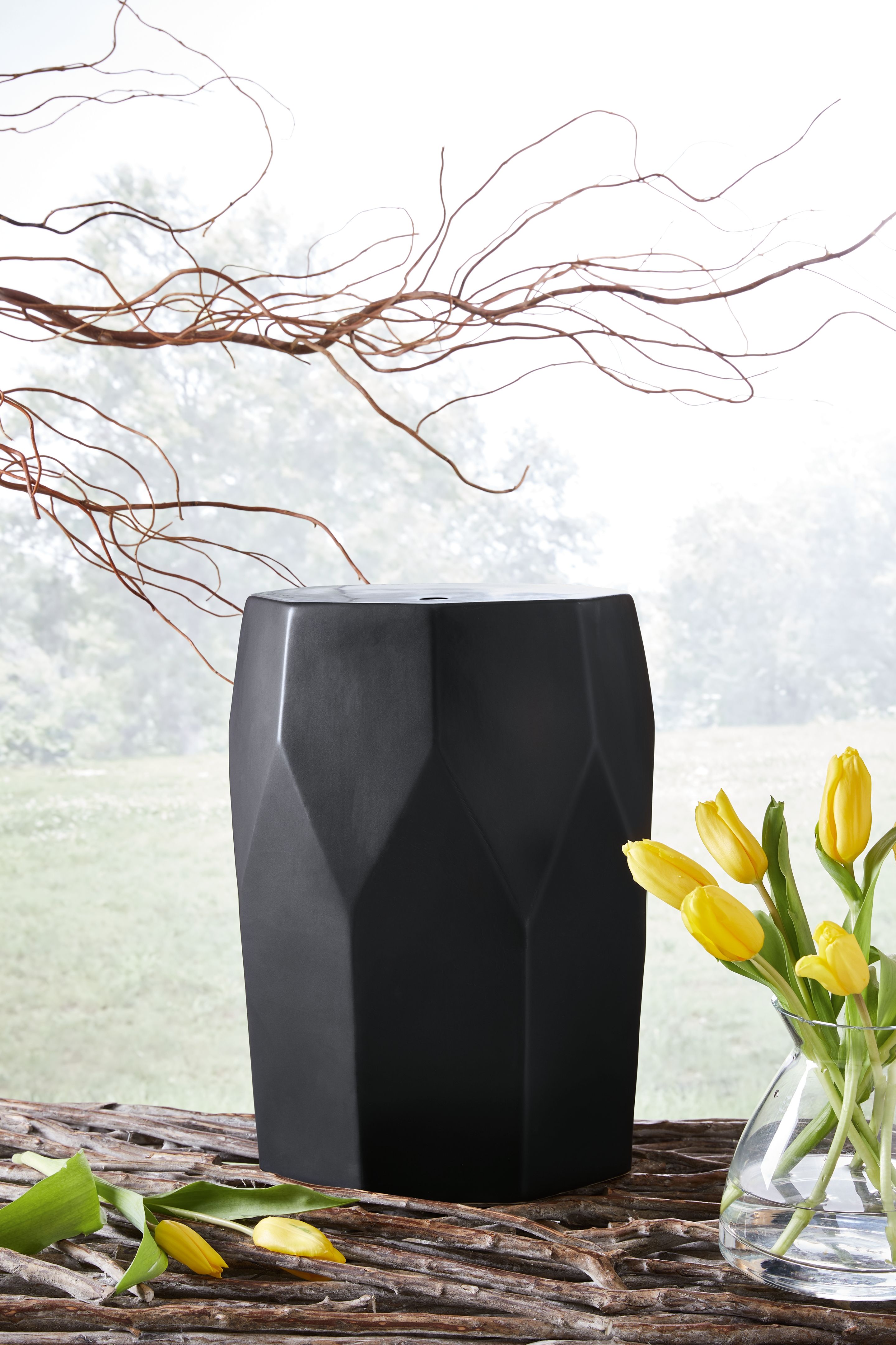 Rhysworth - Stool - Black
