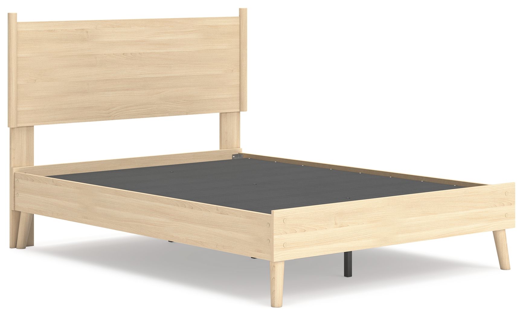 Cabinella - Full Platform Panel Bed - Tan
