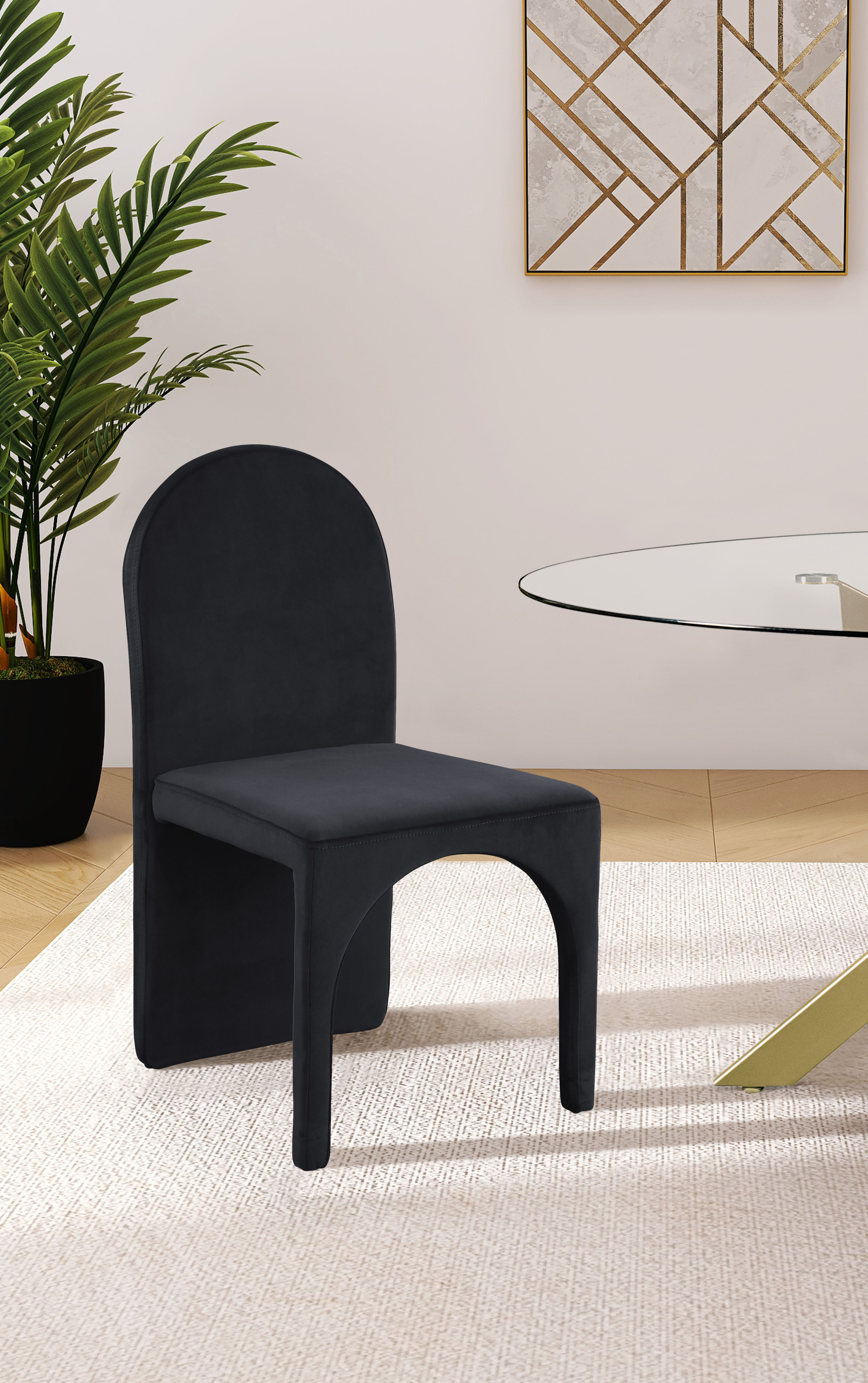 Summer - Dining Side Chair (Set of 2) - Black