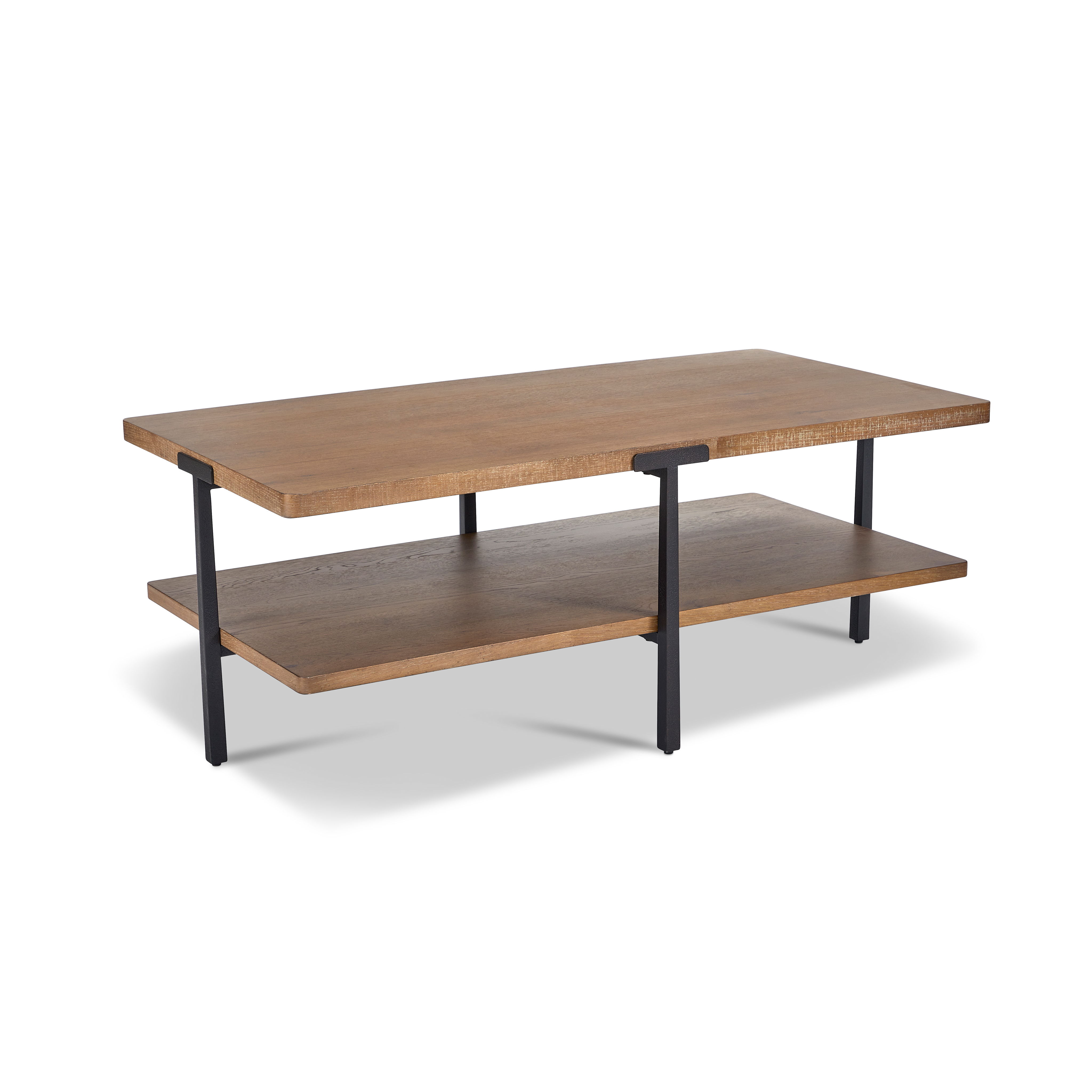 Millwork - Rectangular Coffee Table - Light Brown, light brown
