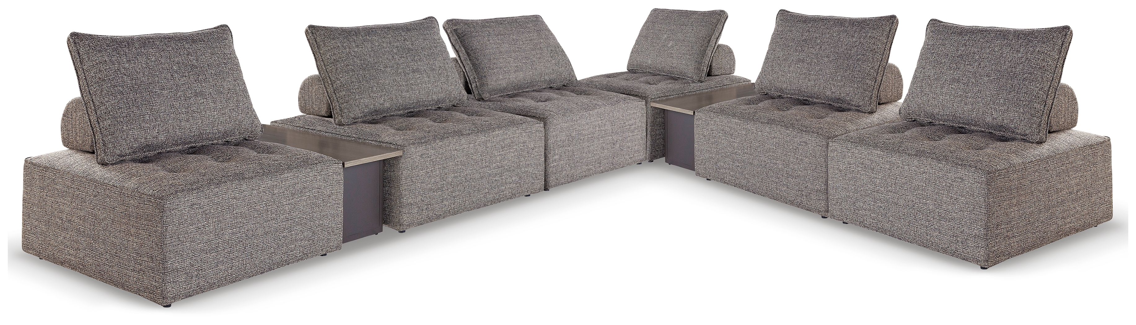 8 Pc · Outdoor Modular Seating With 2 End Tables