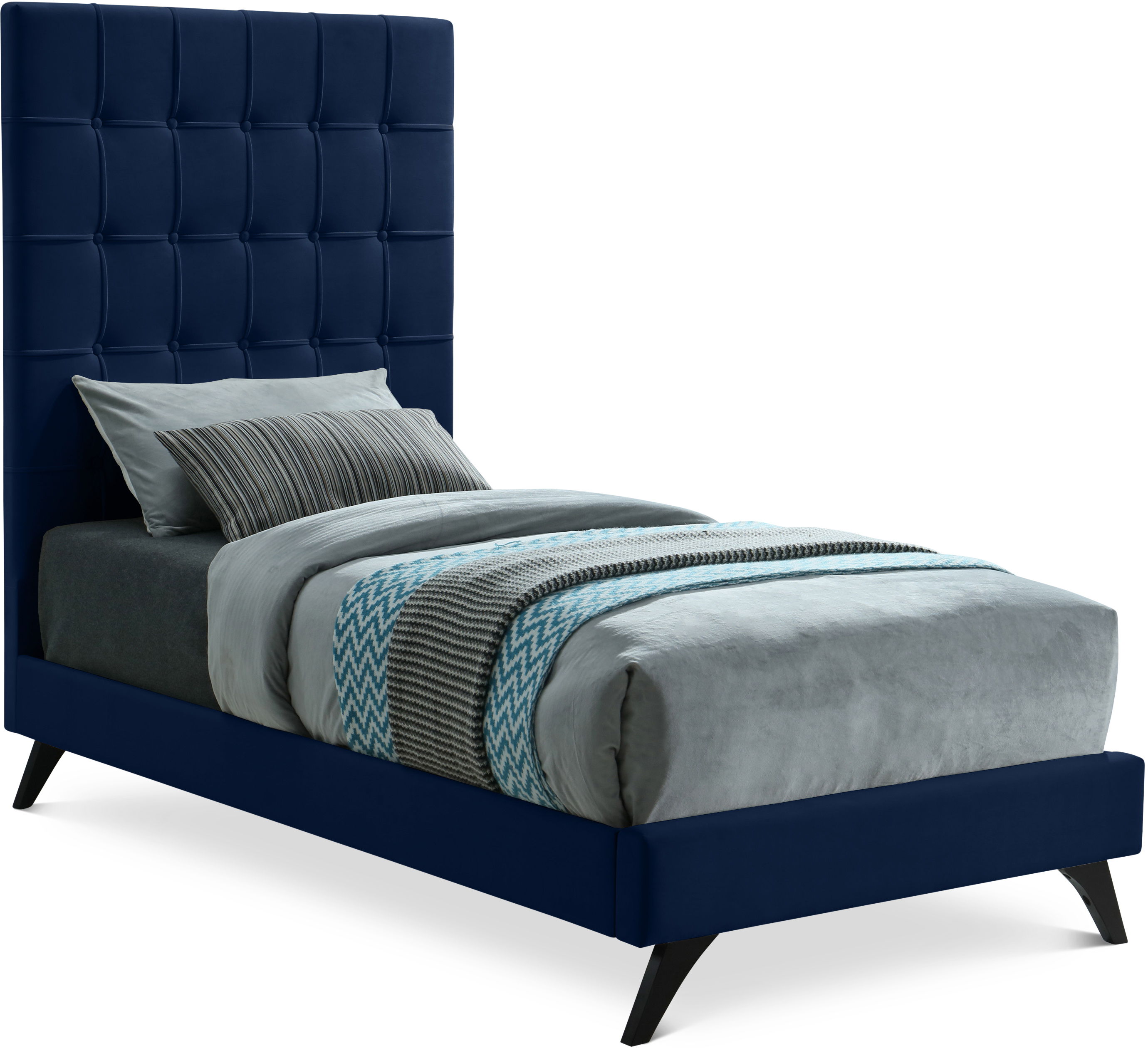 Elly - Twin Bed - Navy