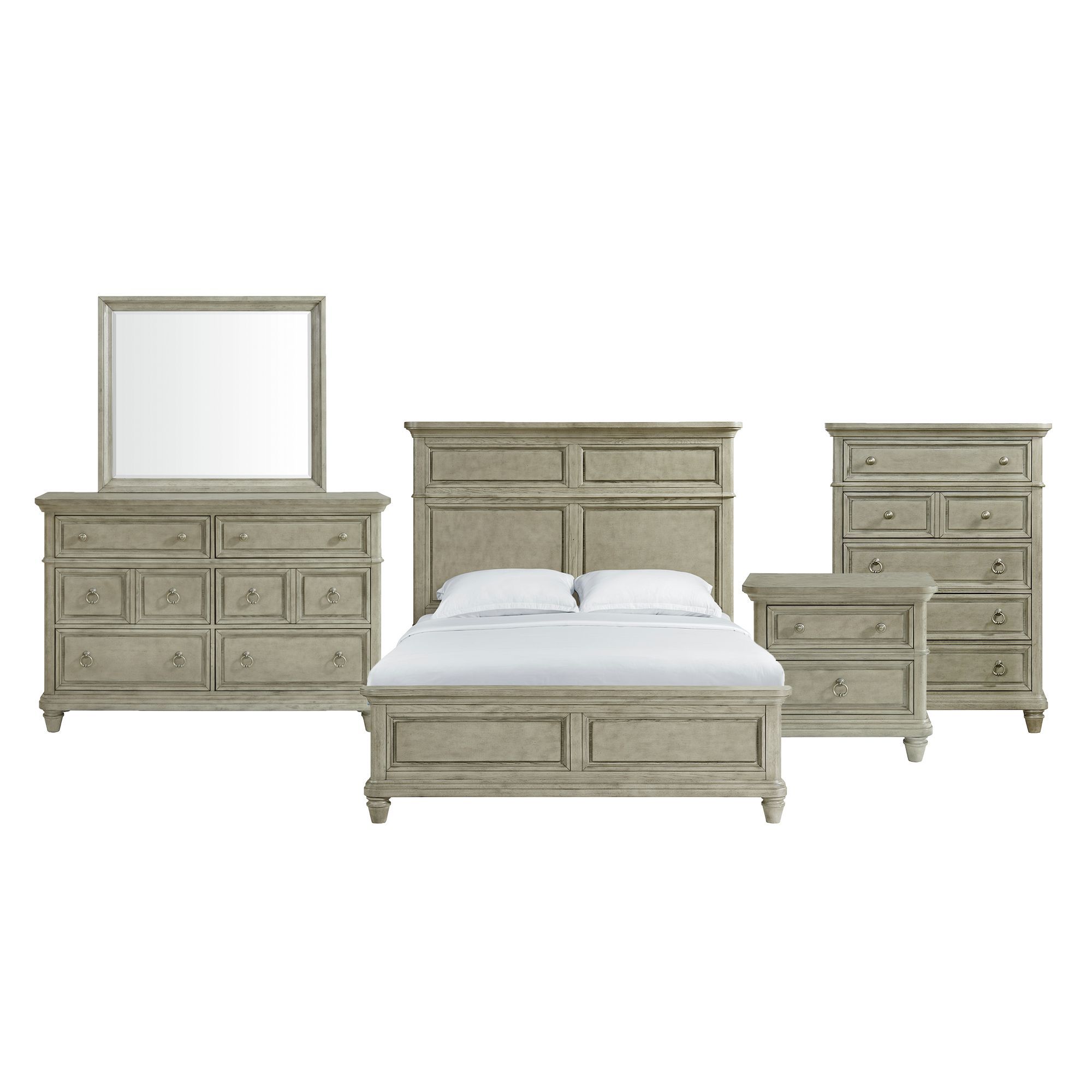 Queen · 5 Pc · Bedroom Set
