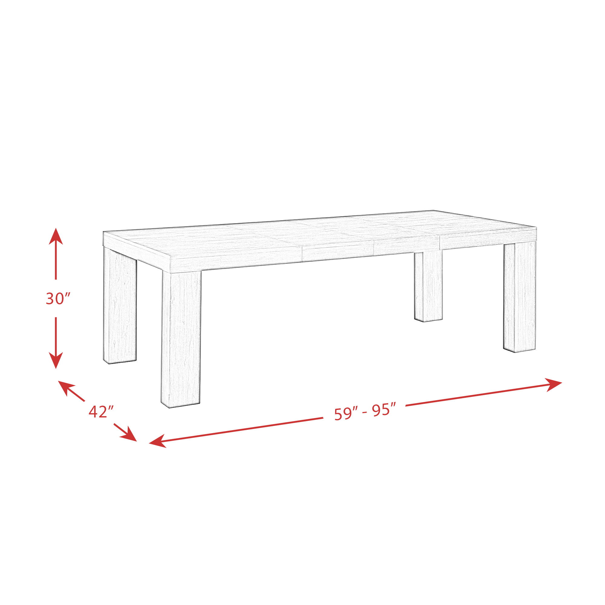 Grady - Rectangle Dining Table - Black