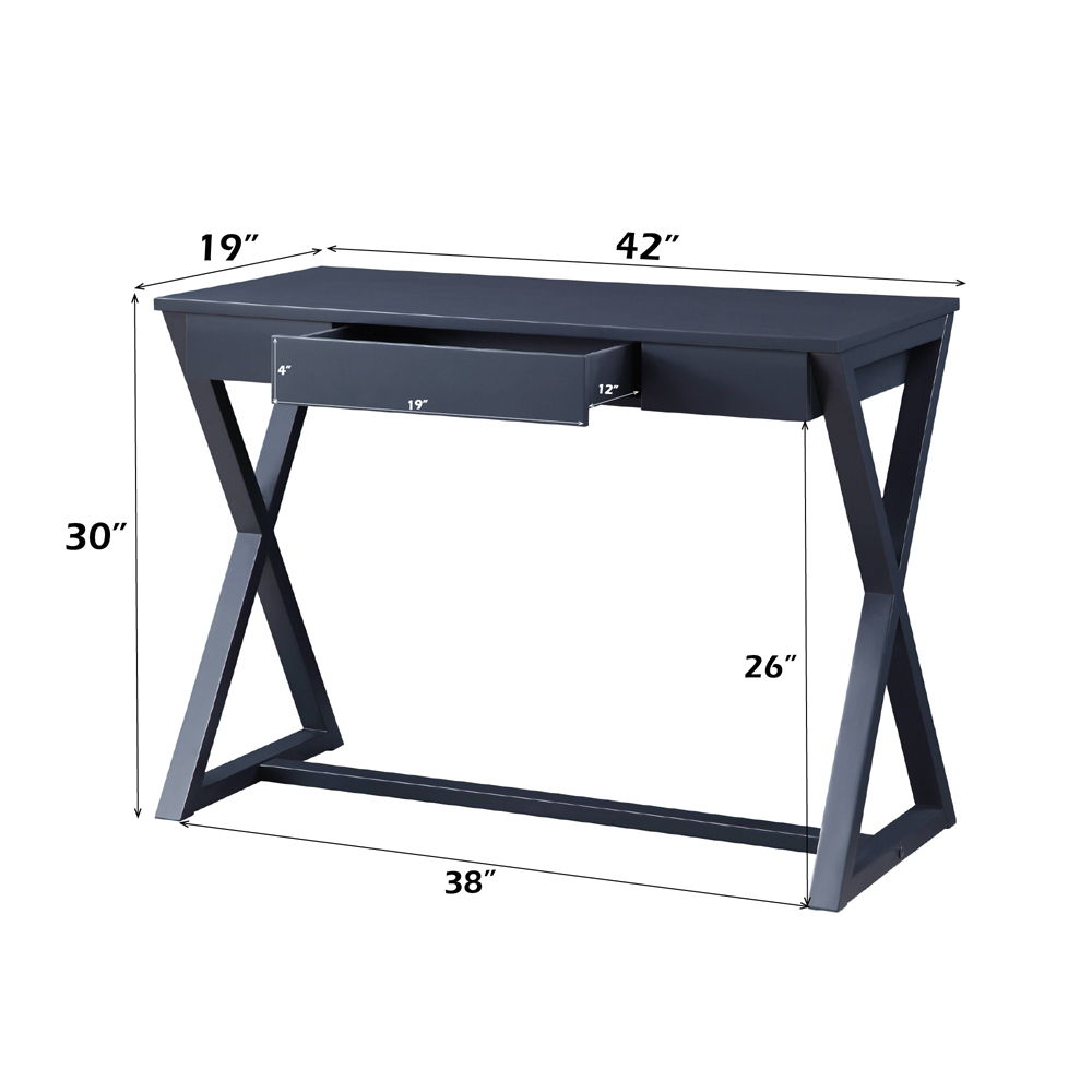 Nalo - Console Table (Same Of00174) - Charcoal, black, view 6