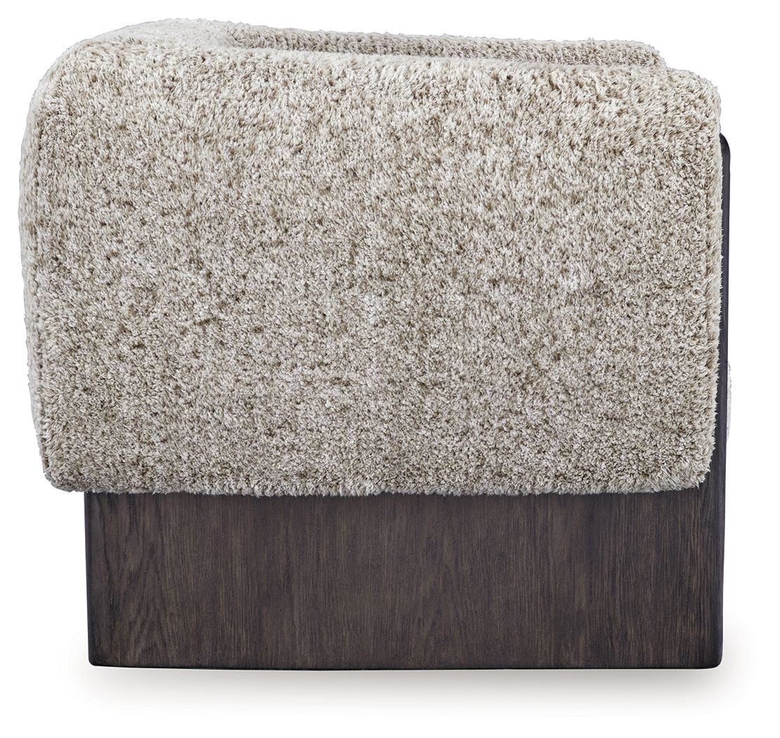 Ashley Furniture Olethea - Accent Chair - Oatmeal - Image 4