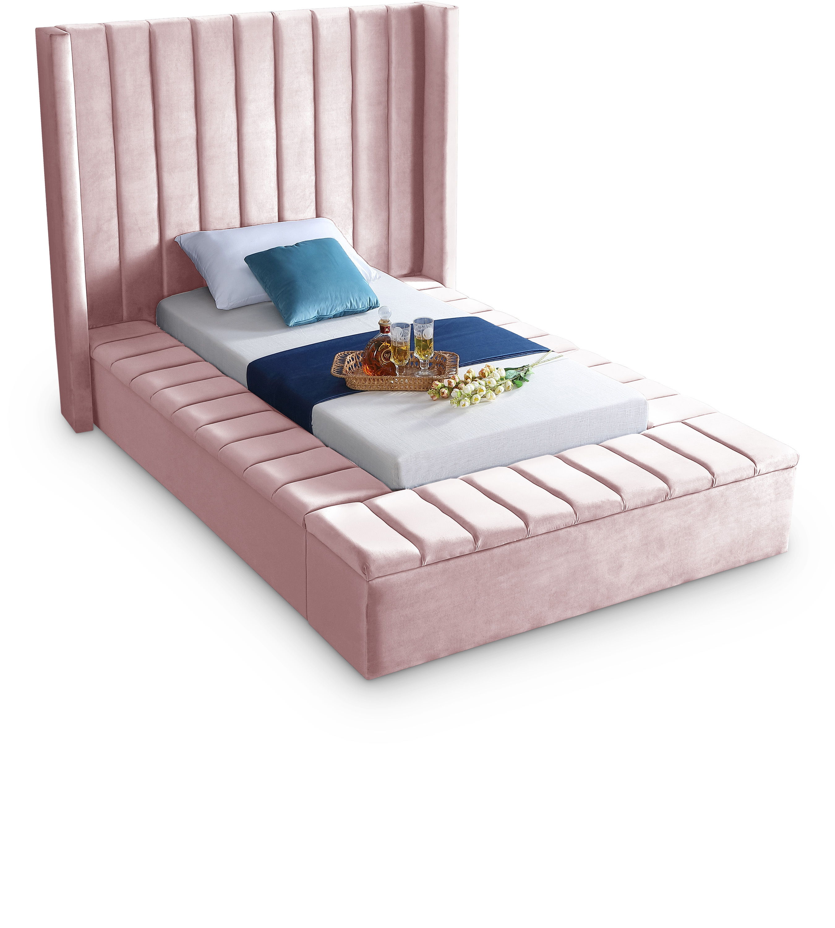 Kiki - Twin Bed - Pink