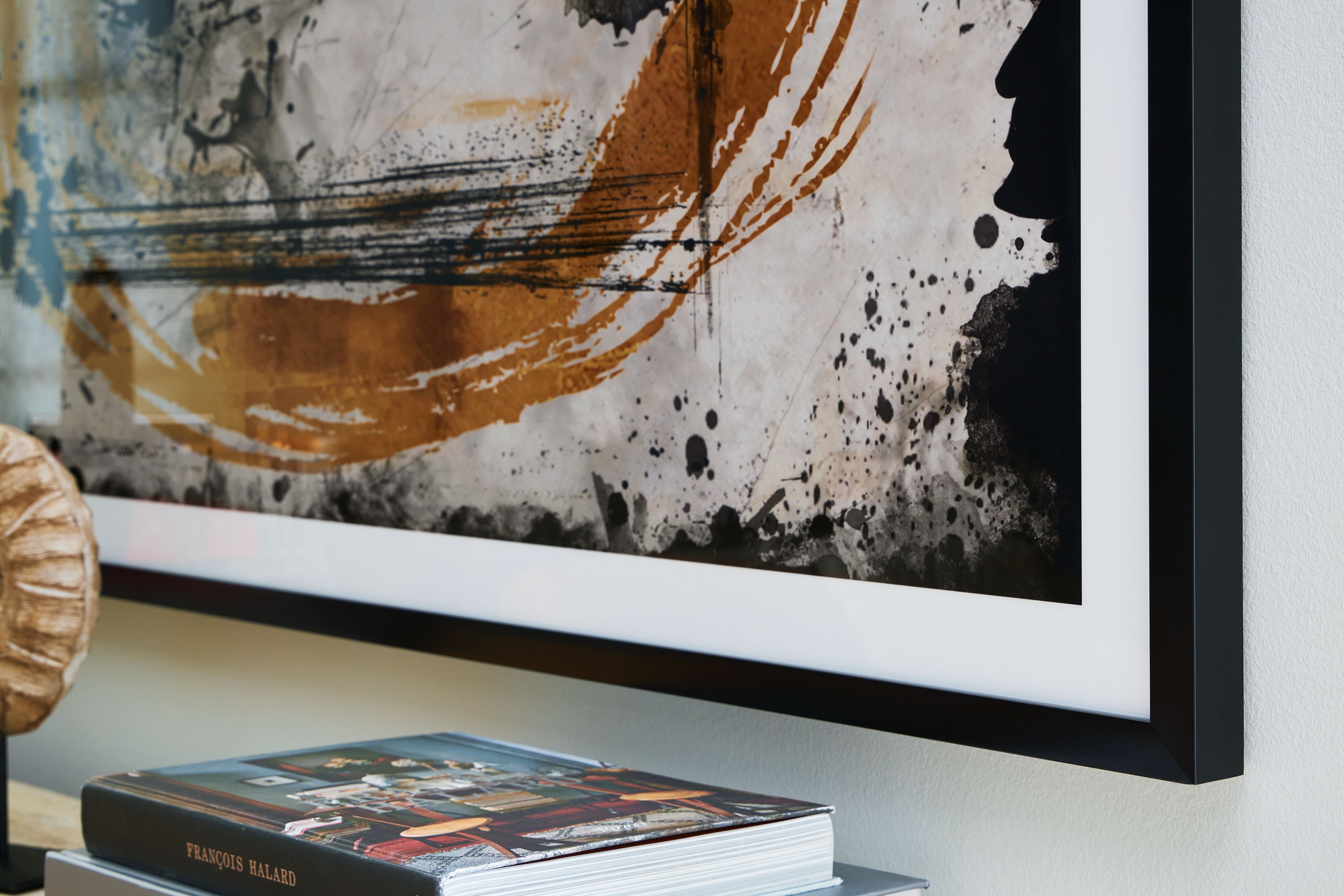 Ashley Furniture Clefting - Wall Art - Black / Caramel / Tan - Image 8