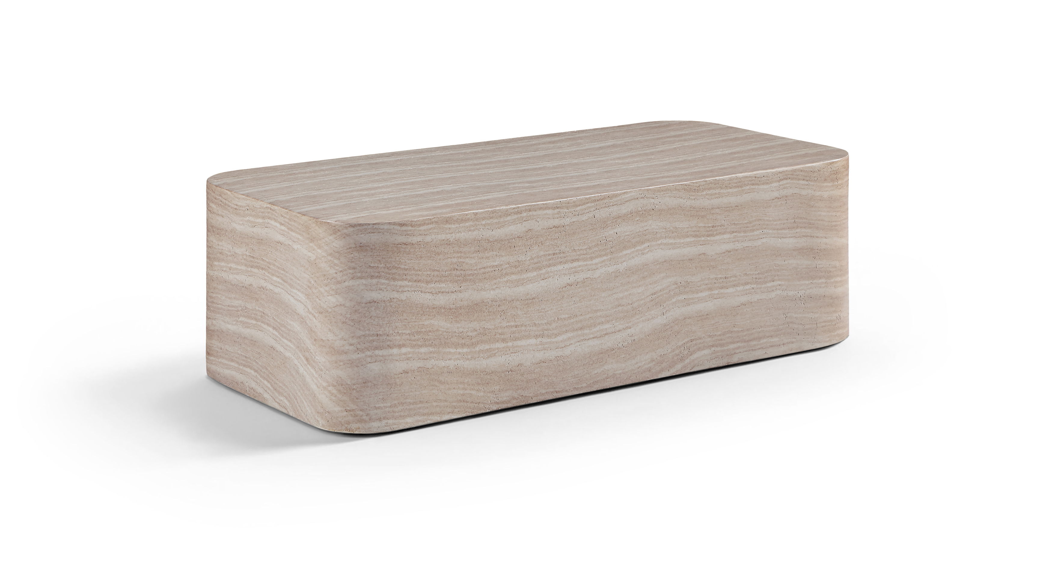 Vellon - Indoor/Outdoor Coffee Table - Travertine