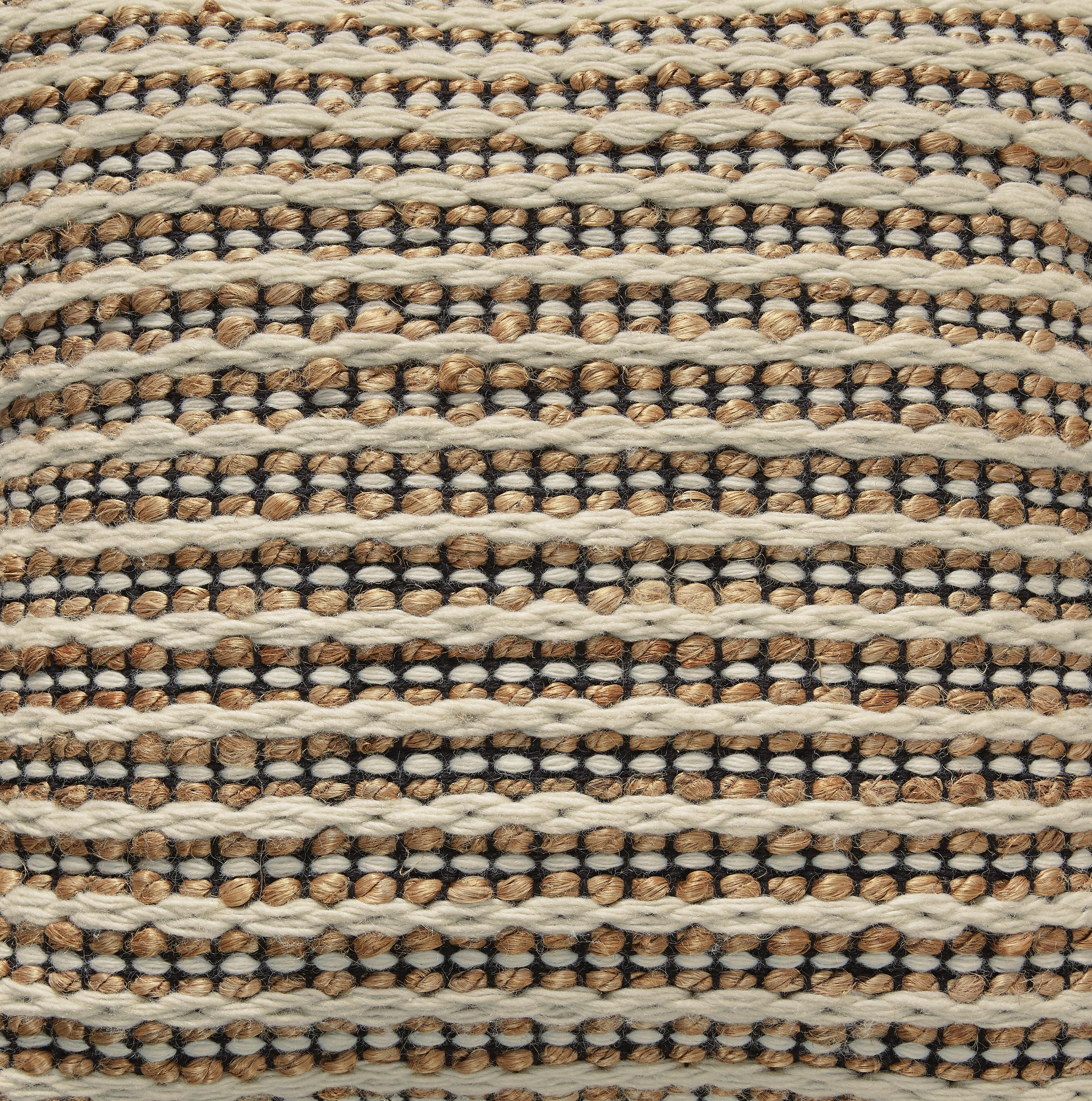 Nealington - Pillow - Brown / Black / White, dark brown, view 5