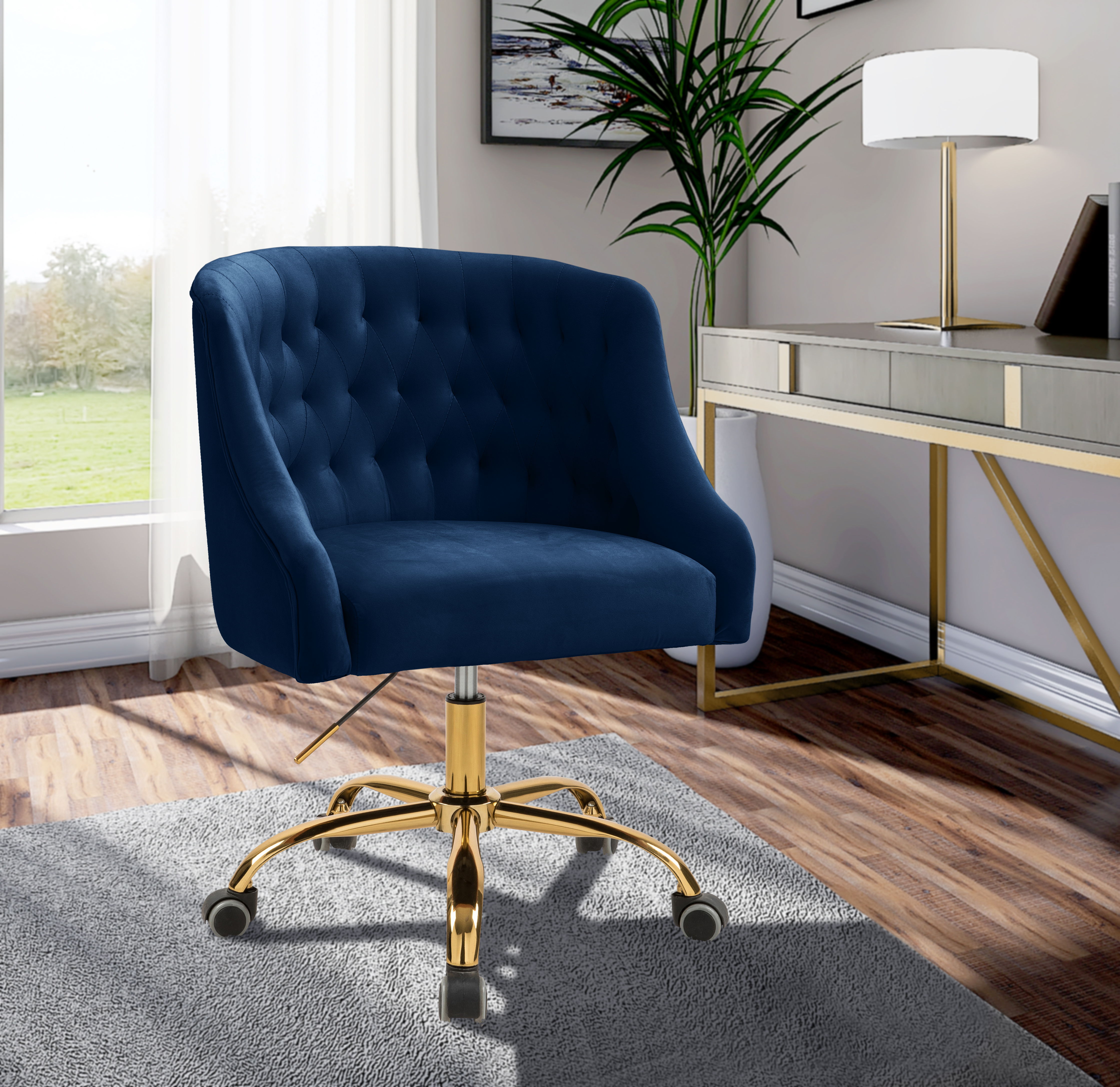 Arden - Office Chair - Navy