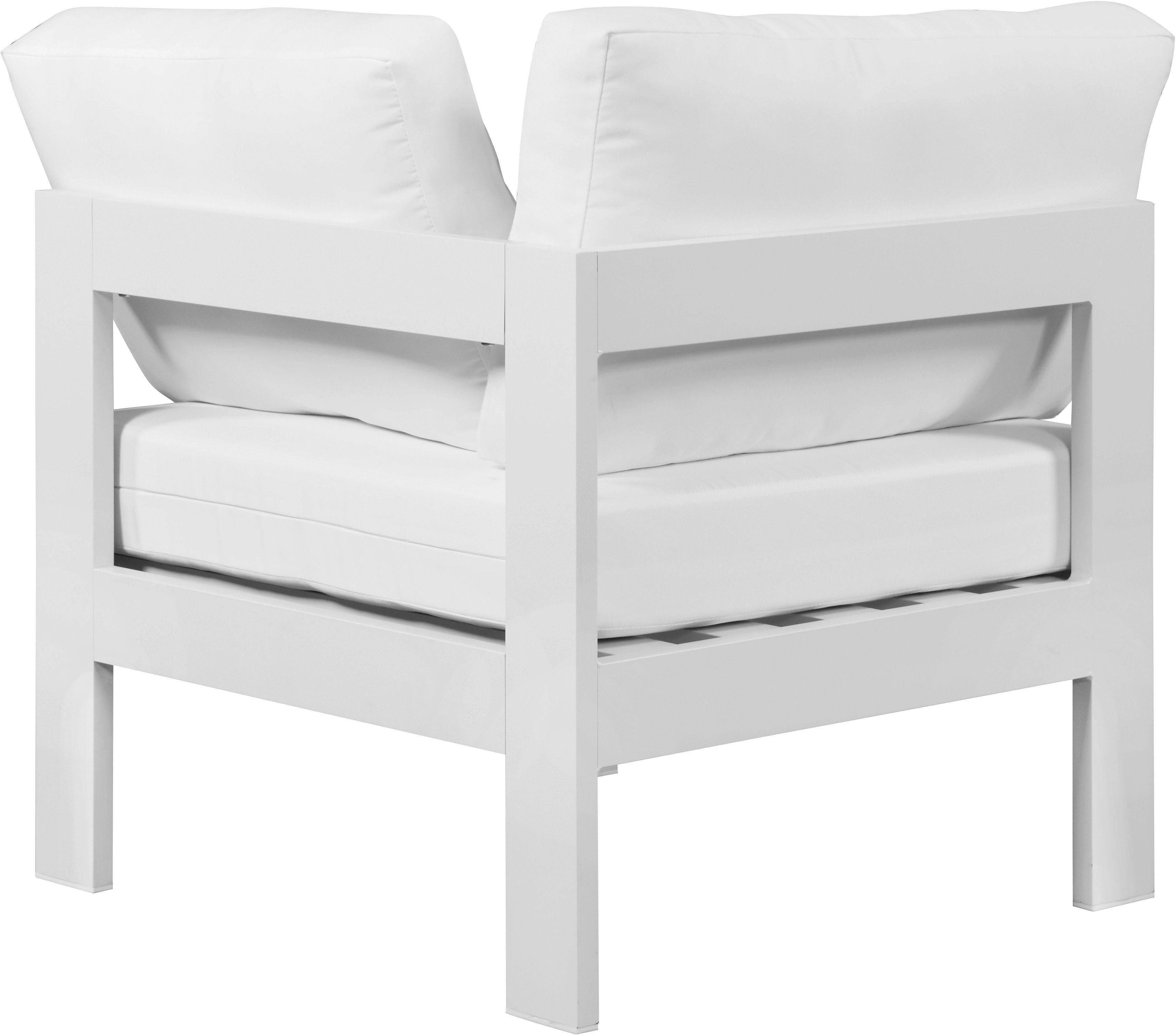 Nizuc - Outdoor Patio Corner Chair - White