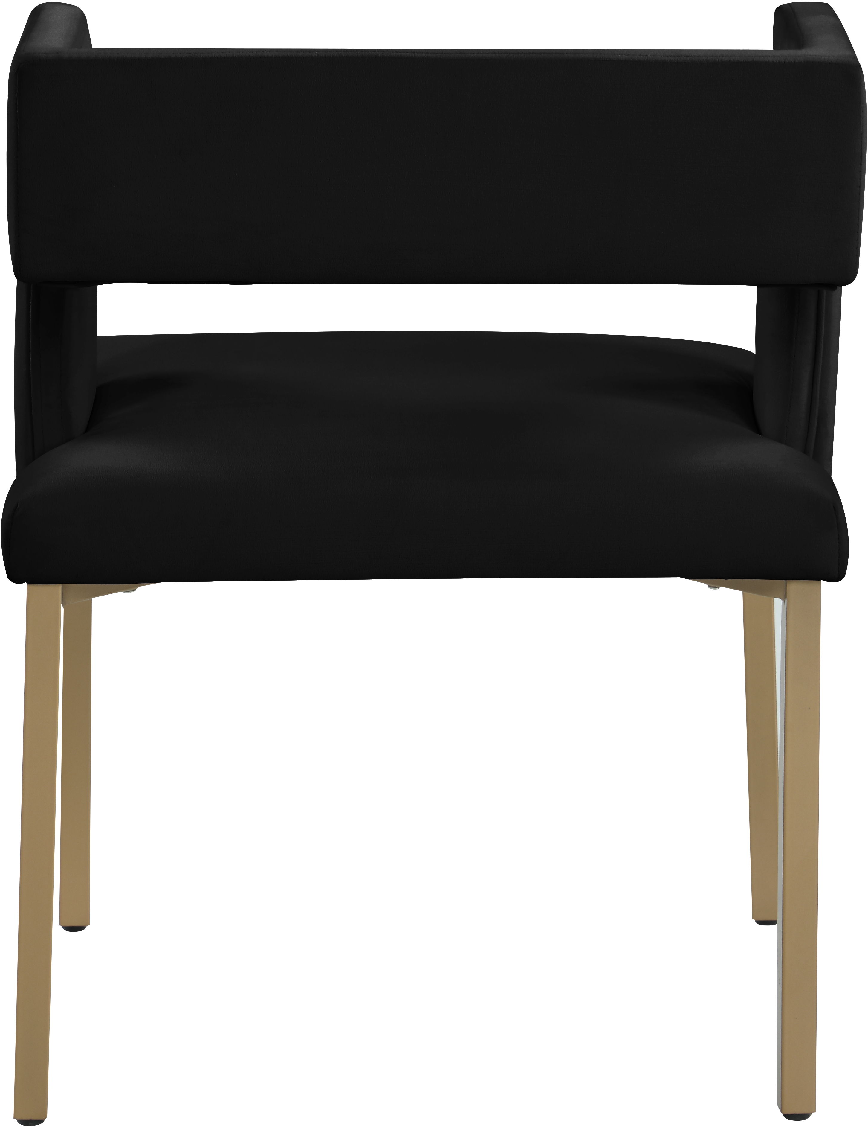 Caleb - Fabric Dining Chair (Set of 2) - Black