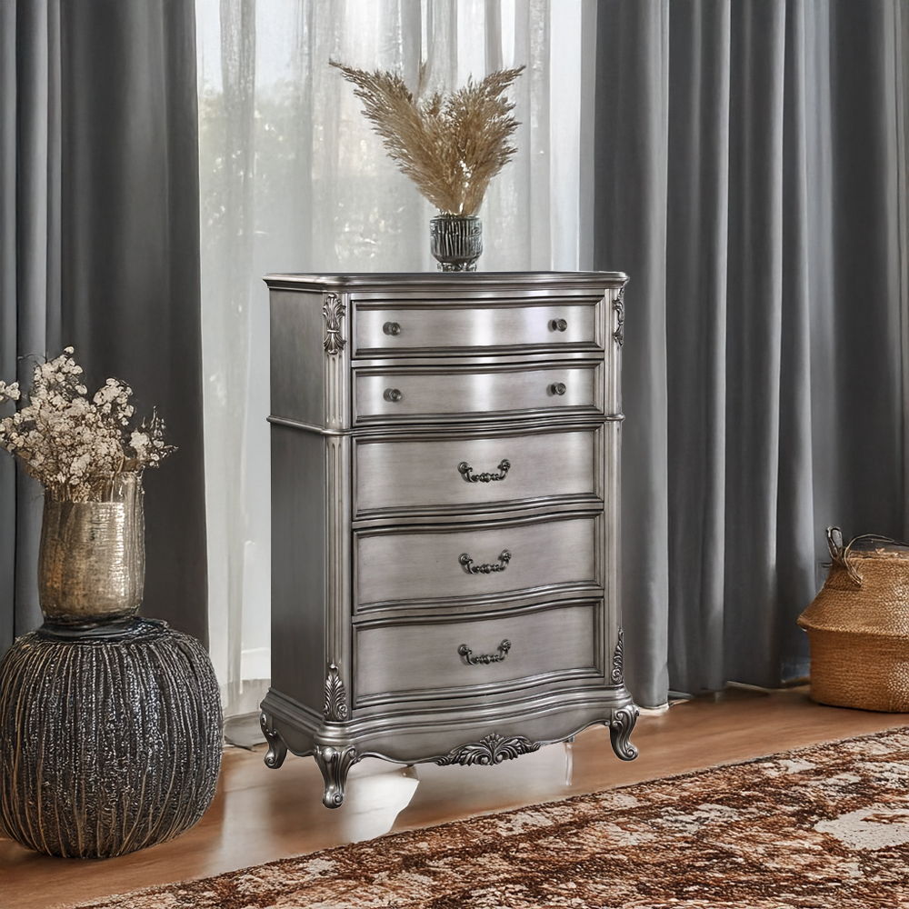 Ariadne - Chest - Antique Platinum, silver