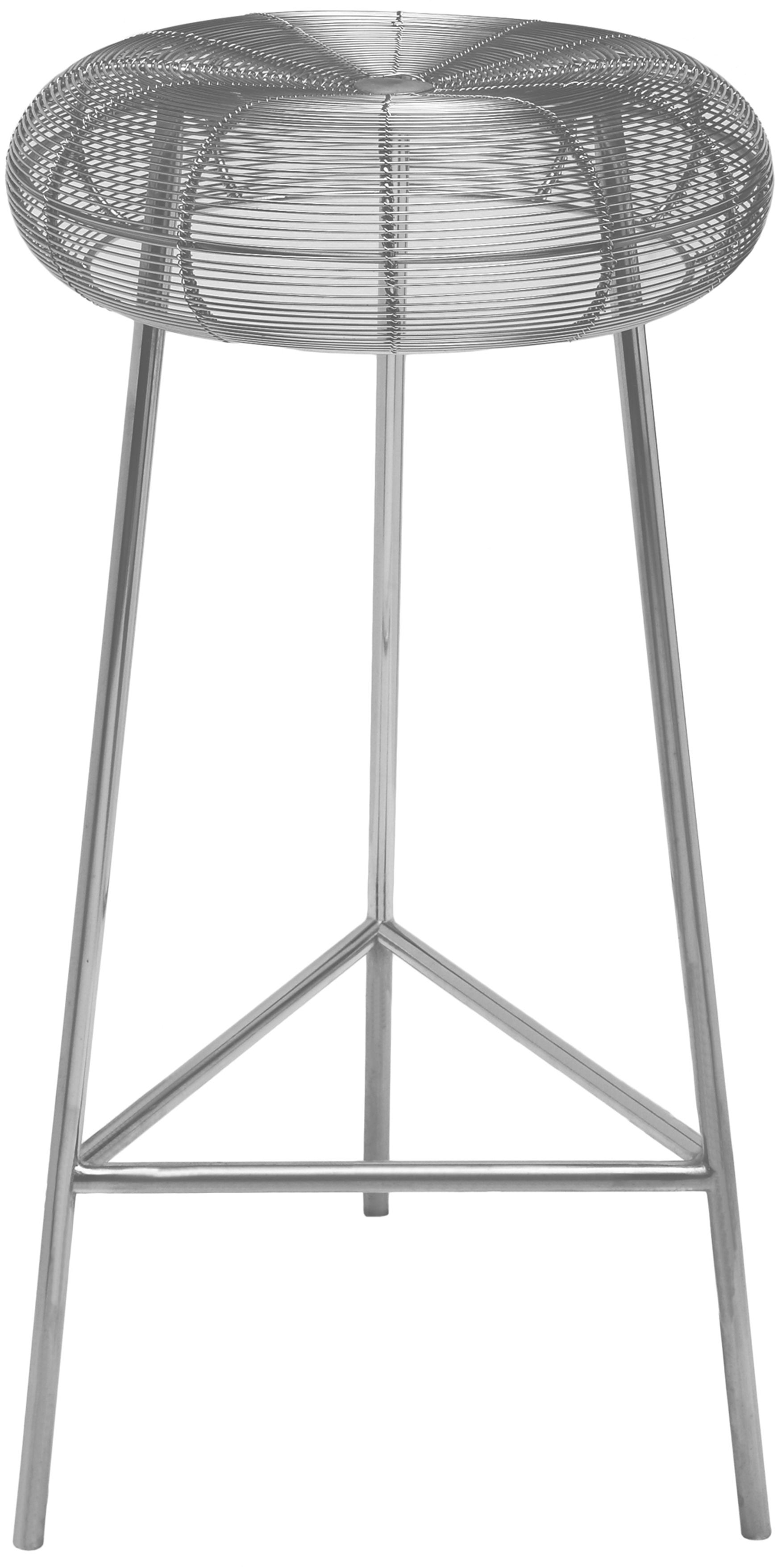 Tuscany - Bar Stool - Silver
