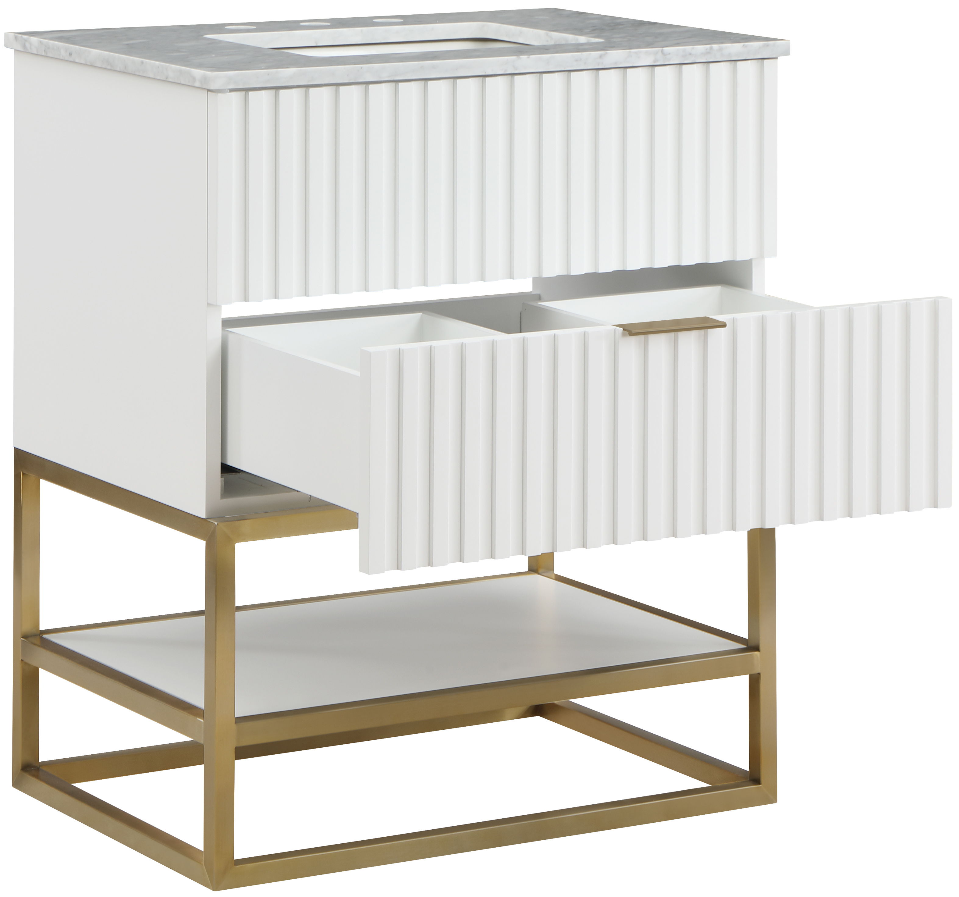 Monad - 30" Bathroom Vanity - White
