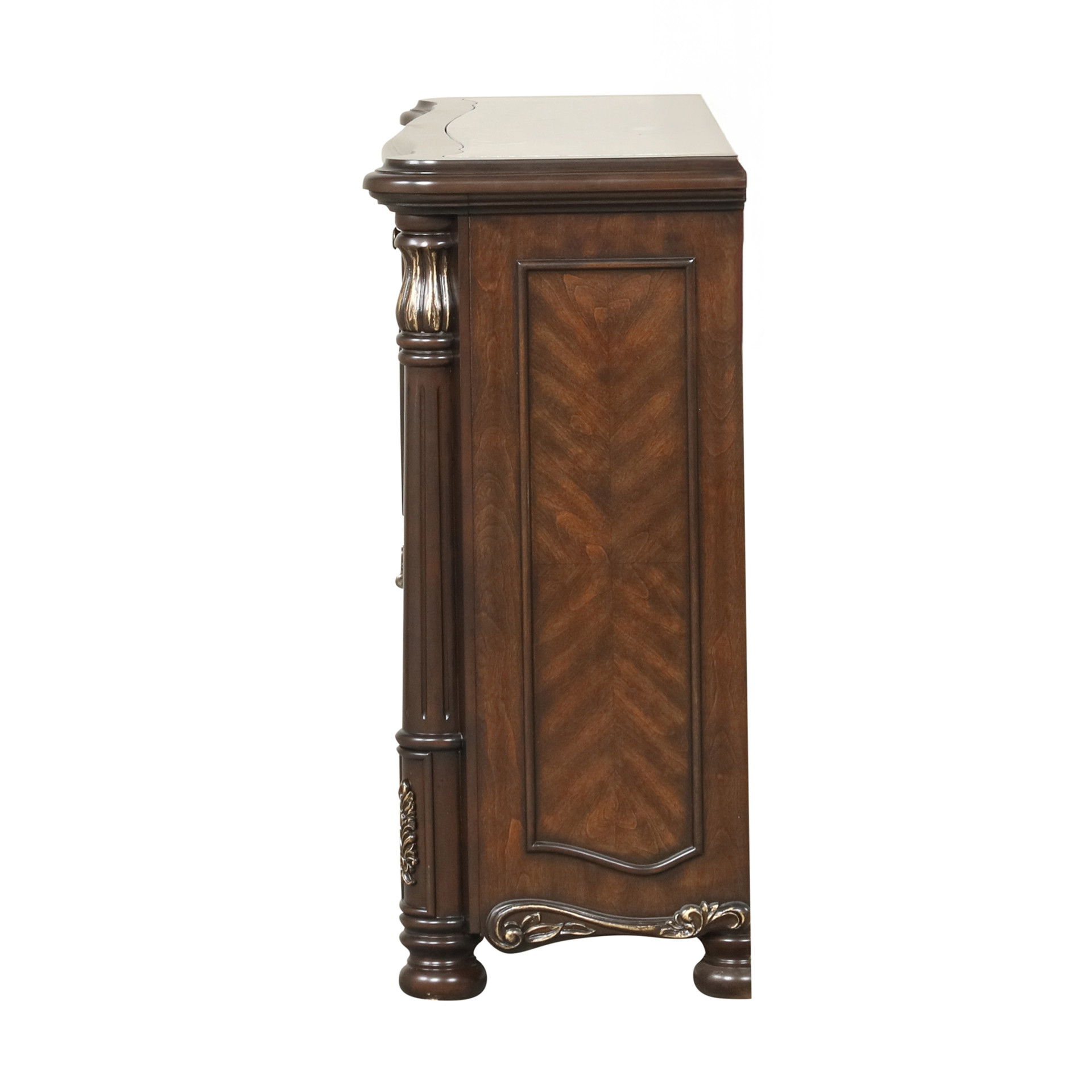 Bella Notte - Dresser - Mahogany Brown, light brown, view 4
