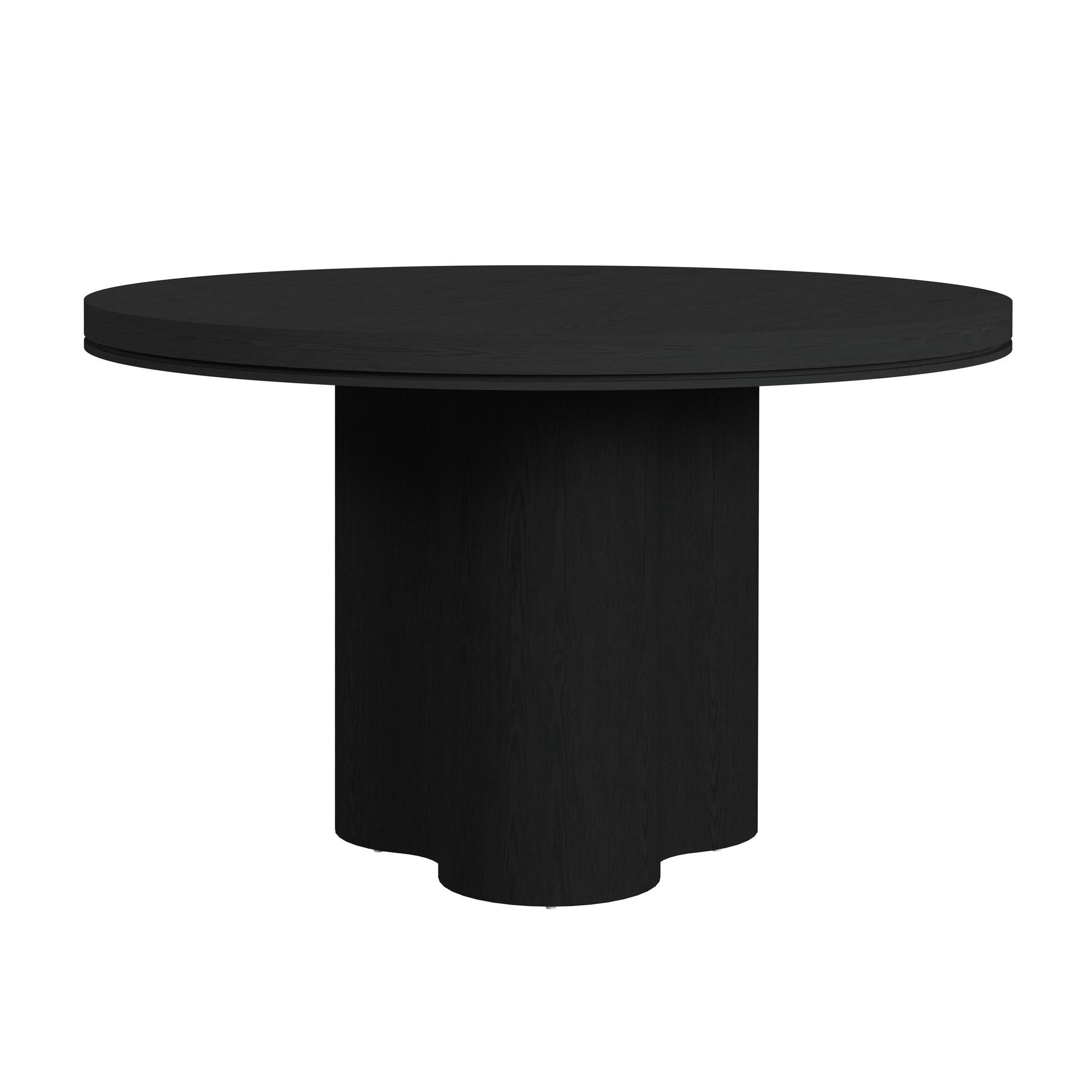 Rosalie - Round Dining Table - Black