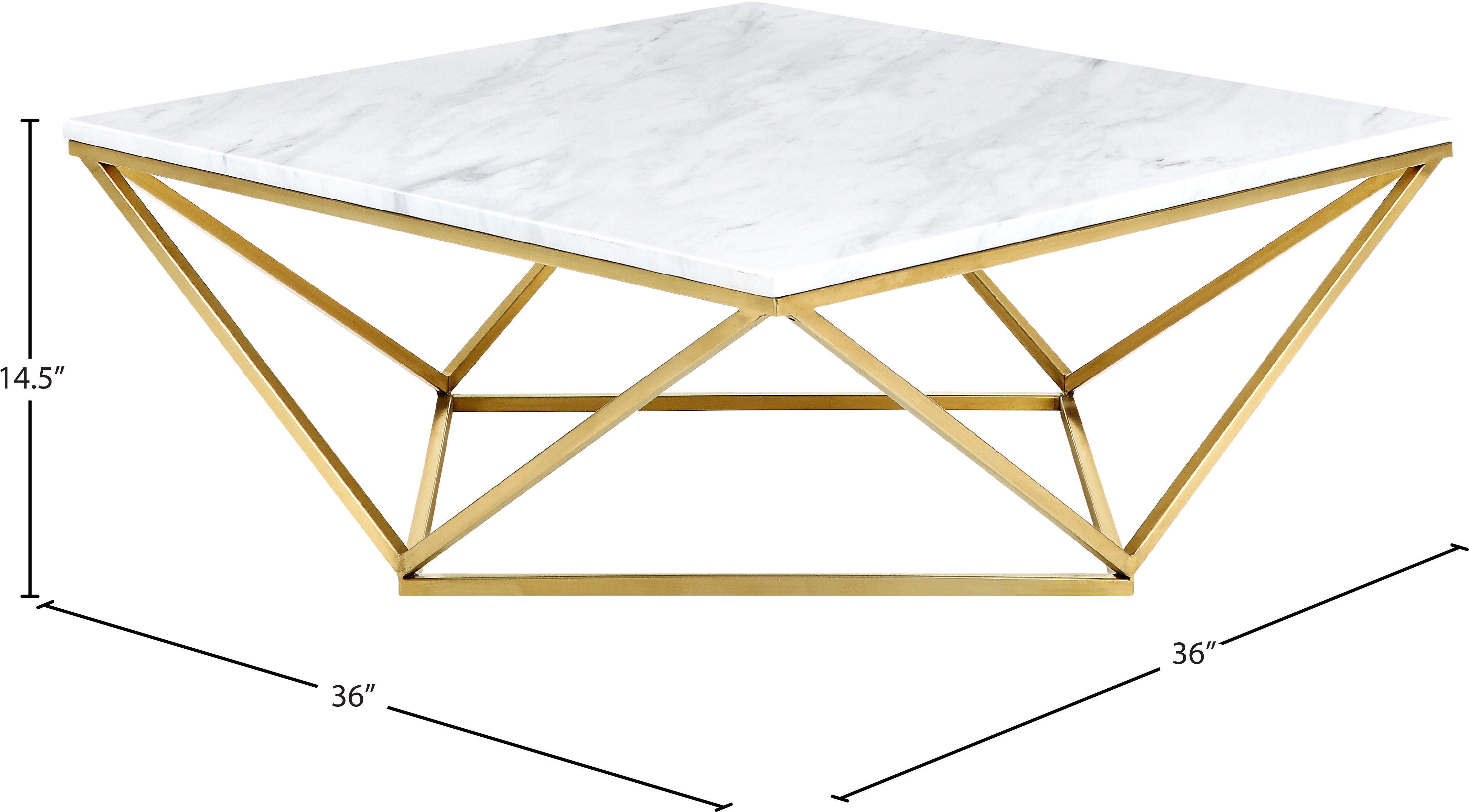 Mason - Coffee Table - Gold